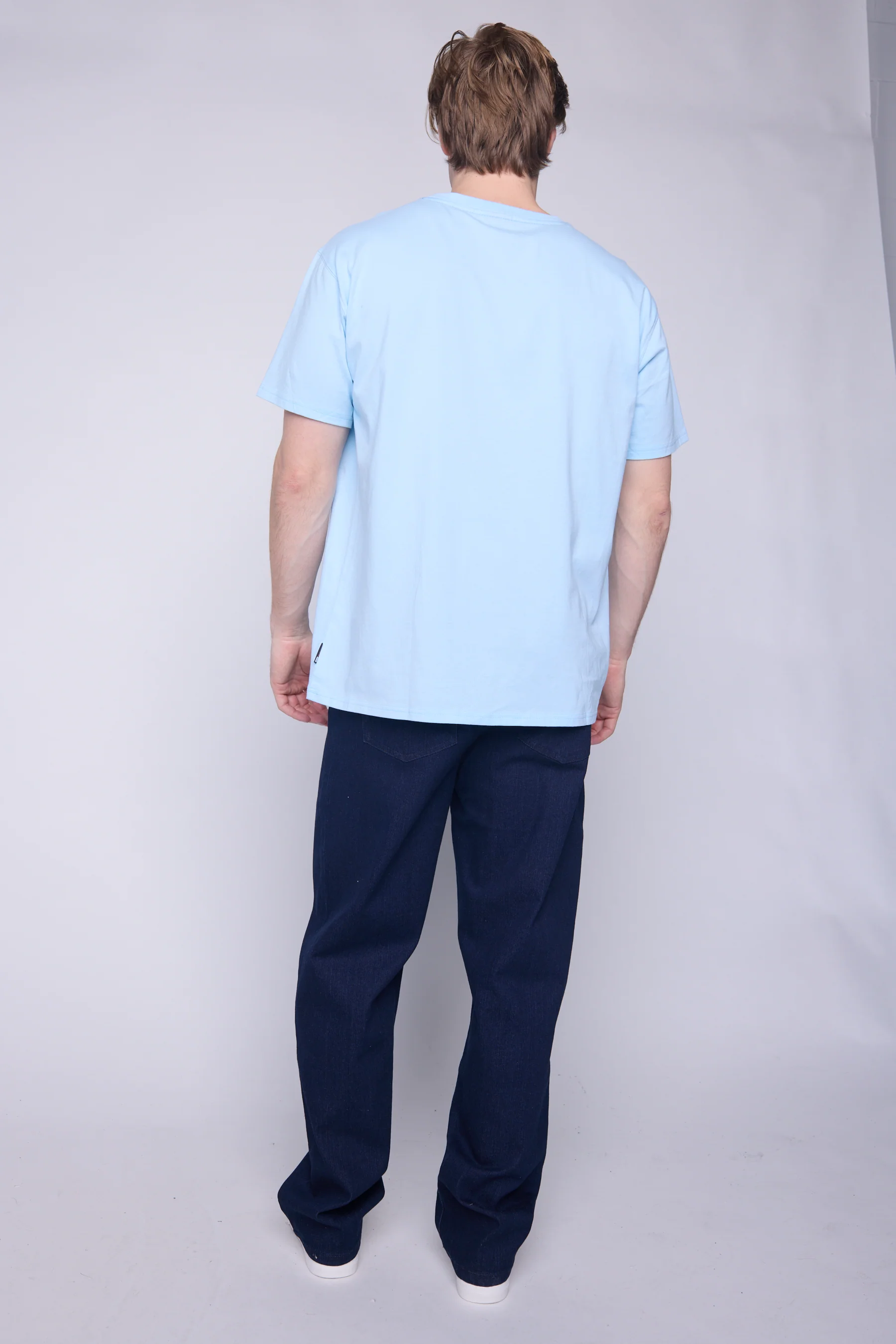 80's Retro T-Shirt - Blue Cloud - Image 5