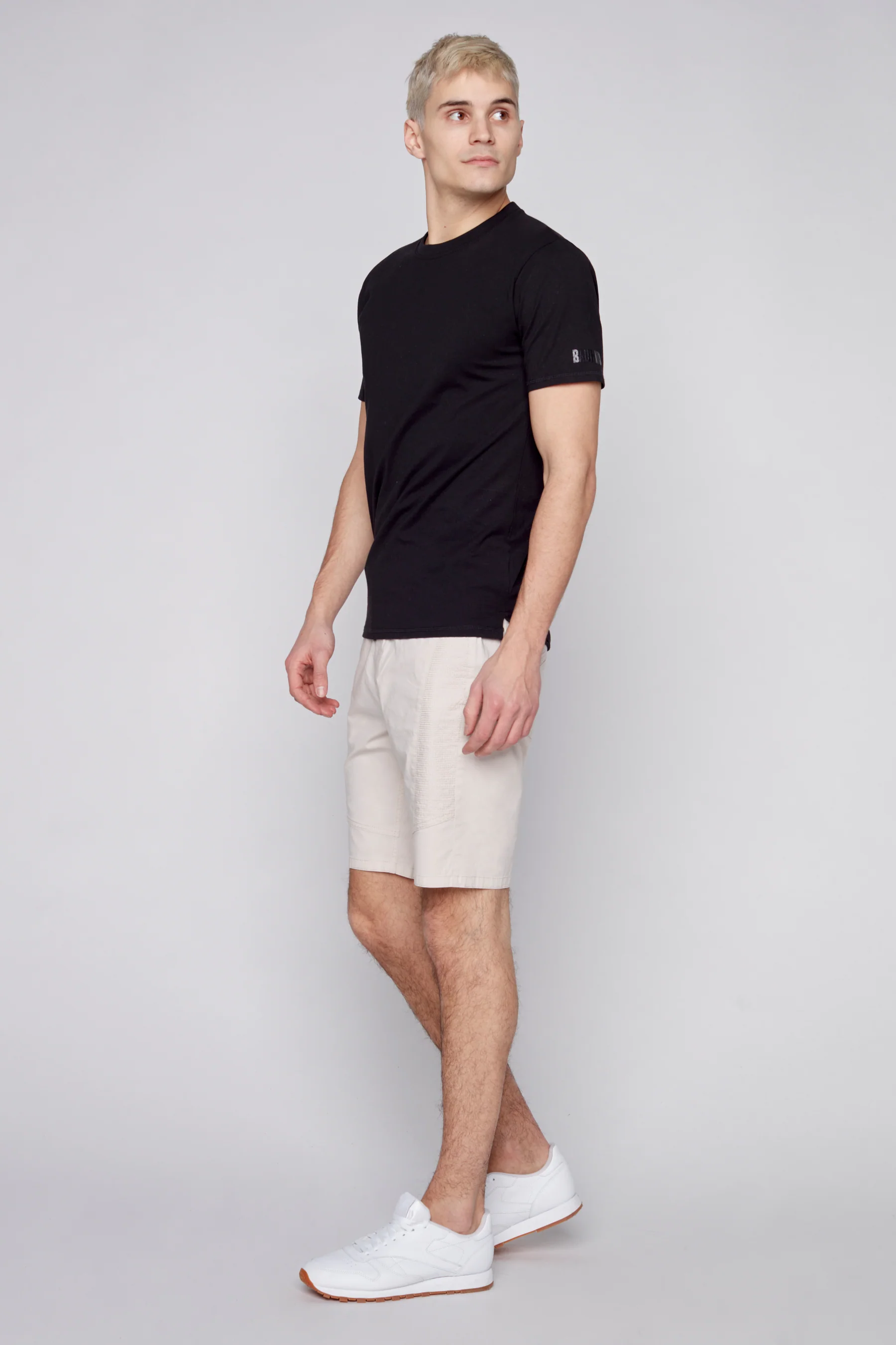 CASH - Mens Ripstop Moto Stitch Short - Sand - Image 2