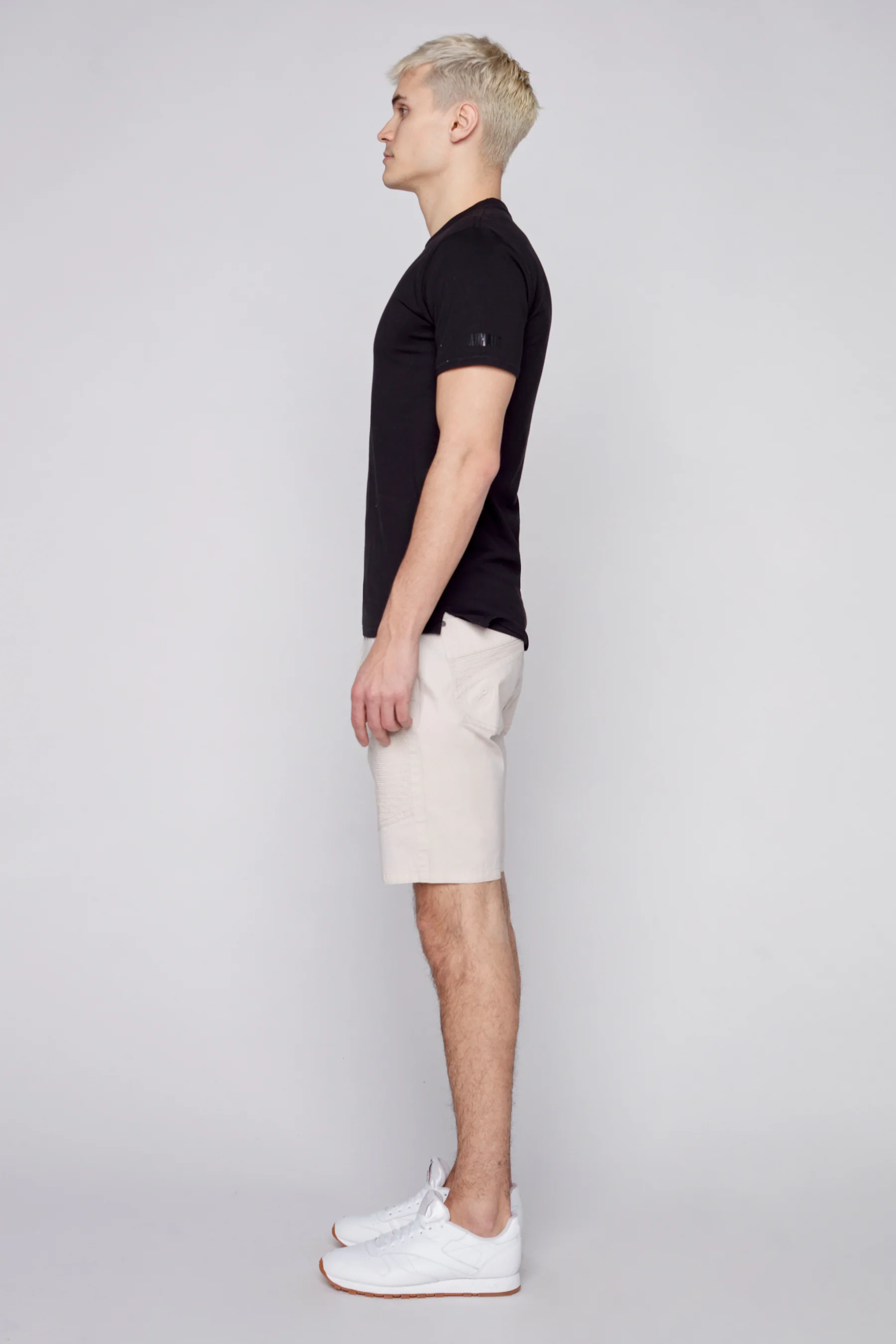 CASH - Mens Ripstop Moto Stitch Short - Sand - Image 3