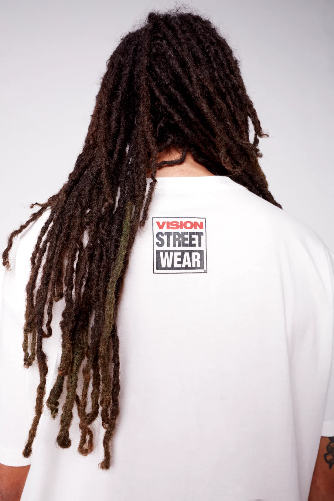 Face Print Logo T-Shirt - Ivory - Image 5