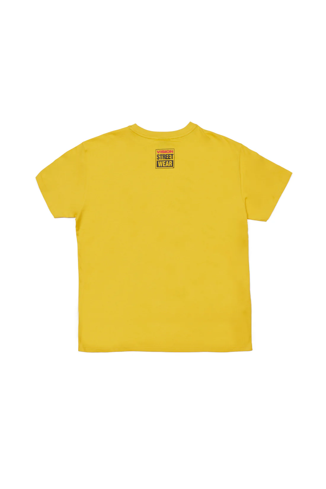 Face Print Logo T-Shirt - Yellow - Image 7