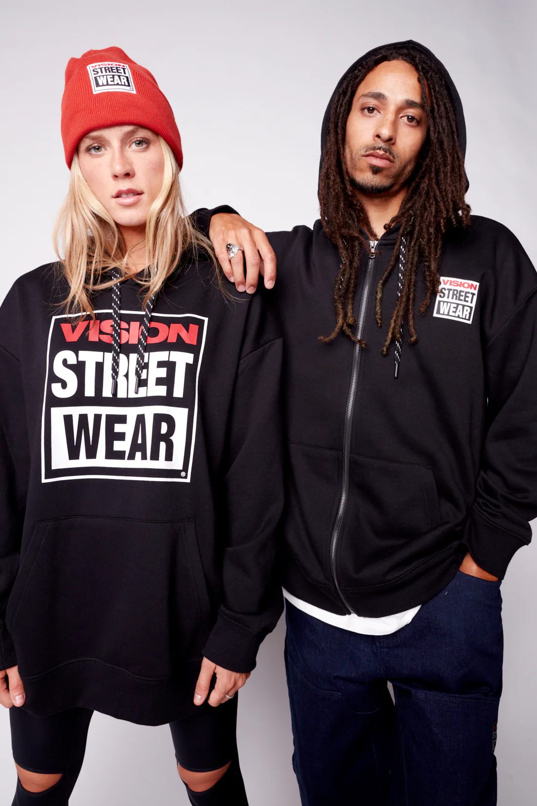Iconic Logo Hoodie- Black - Image 3