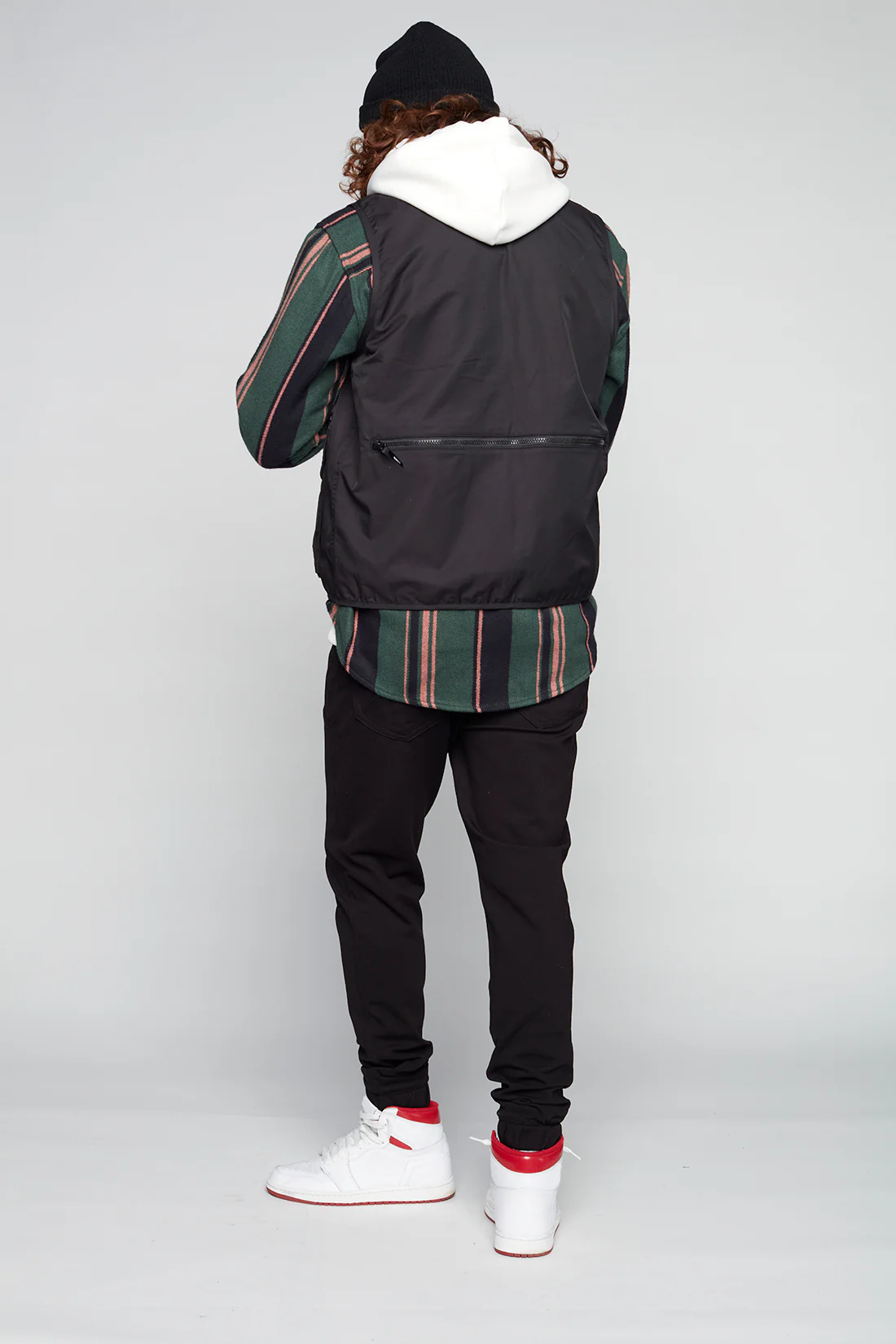 JAGGER - 5 Pocket Classic Knit Jogger - Black - Image 2