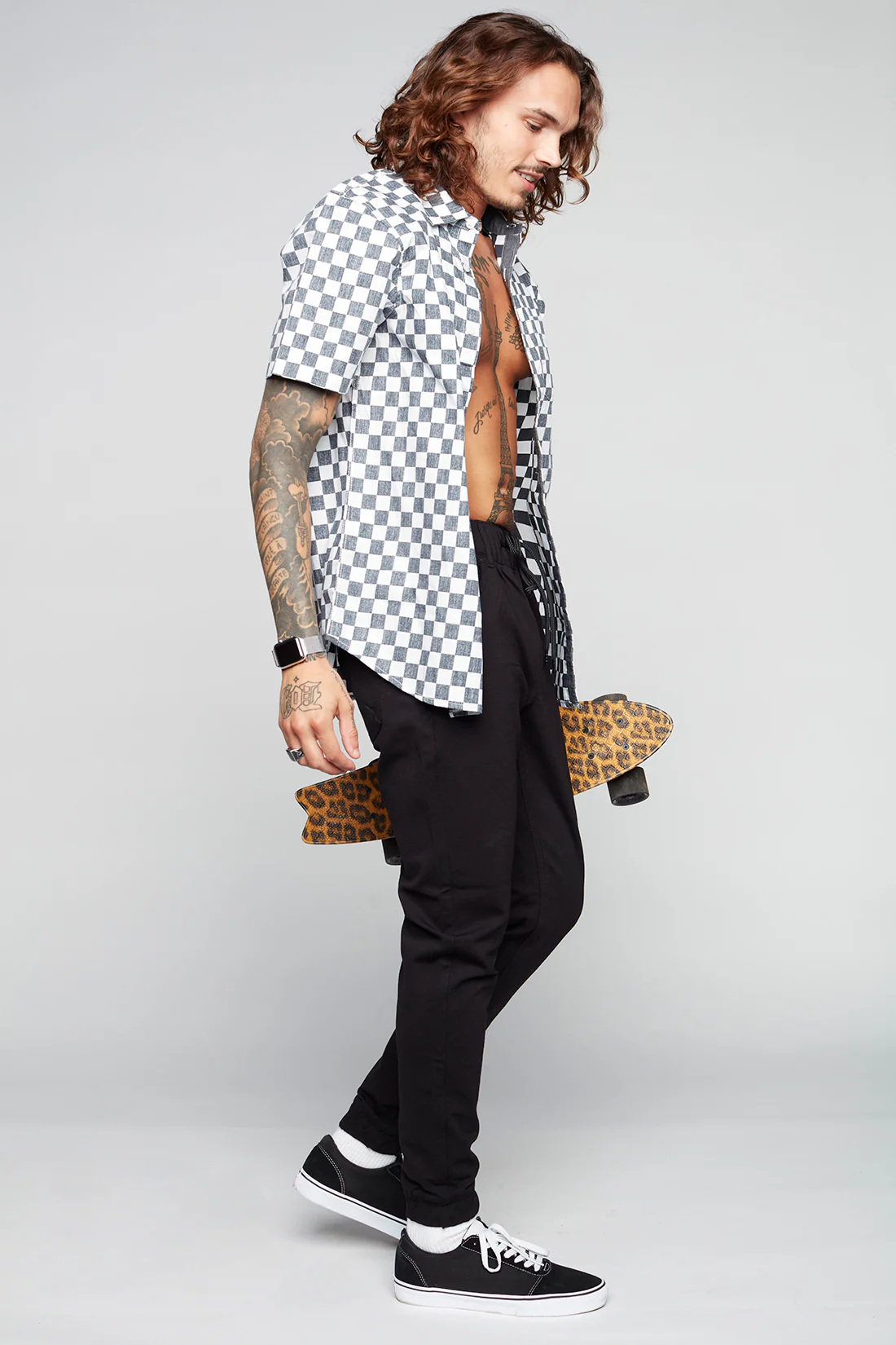 JAGGER - 5 Pocket Classic Knit Jogger - Black - Image 3