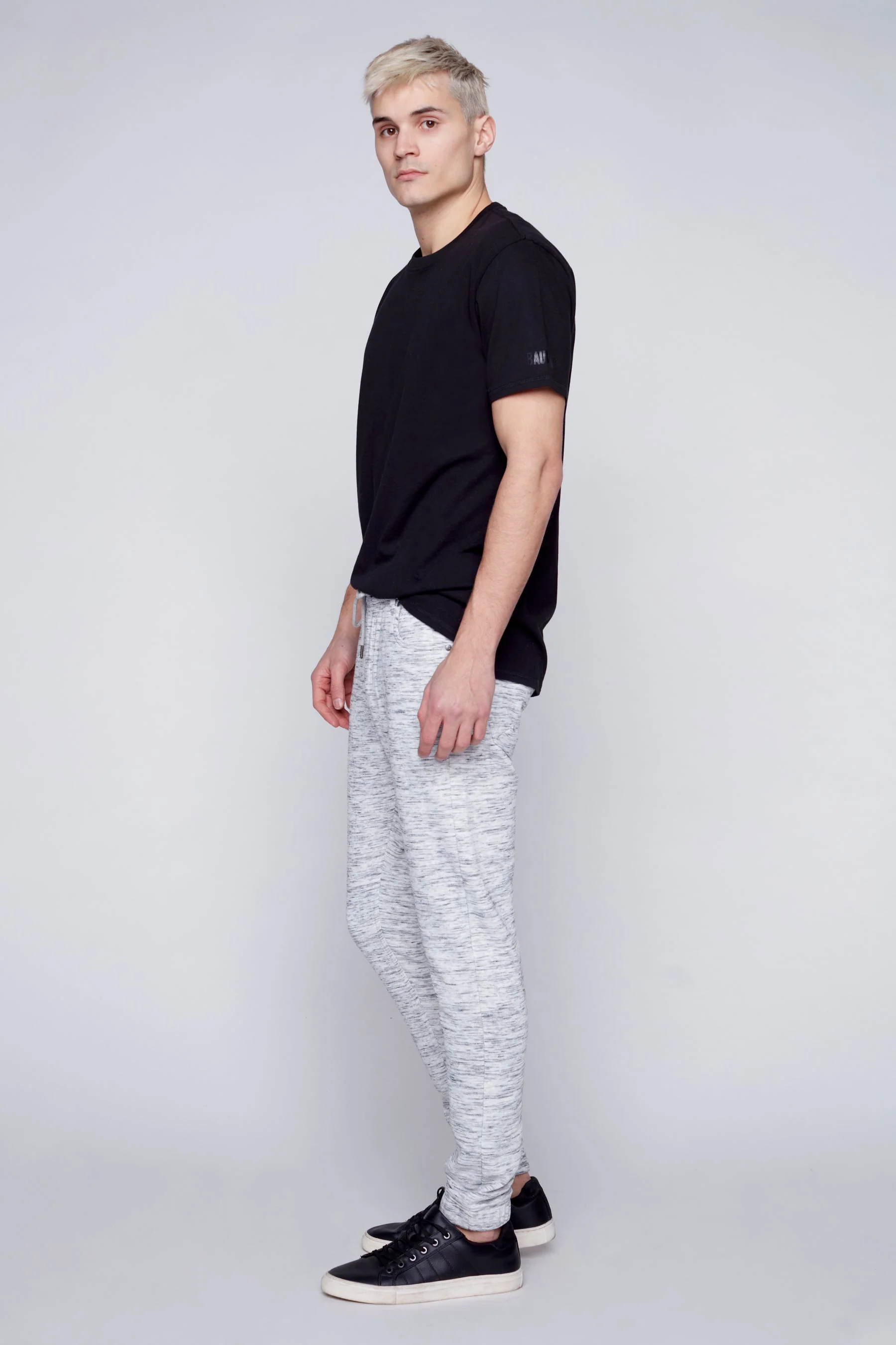 JAGGER - 5 Pocket Fleece Jogger - Heather Grey -