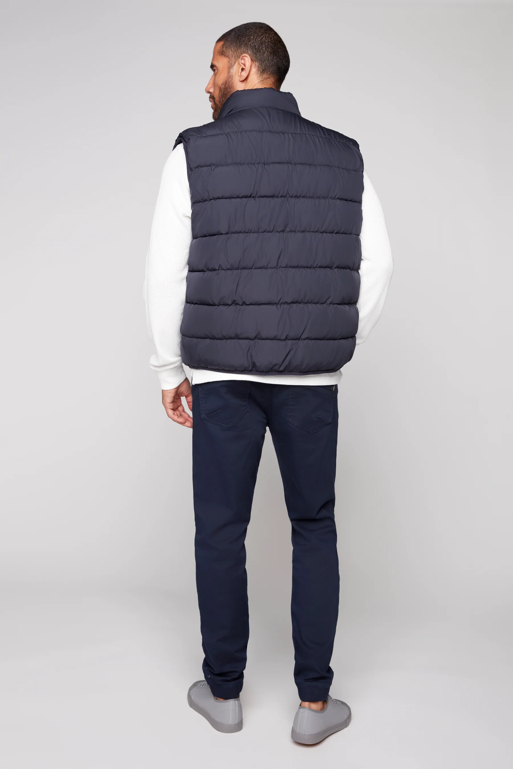 JAGGER - 5 Pocket Soft French Terry Classic Jogger - Navy - Image 2