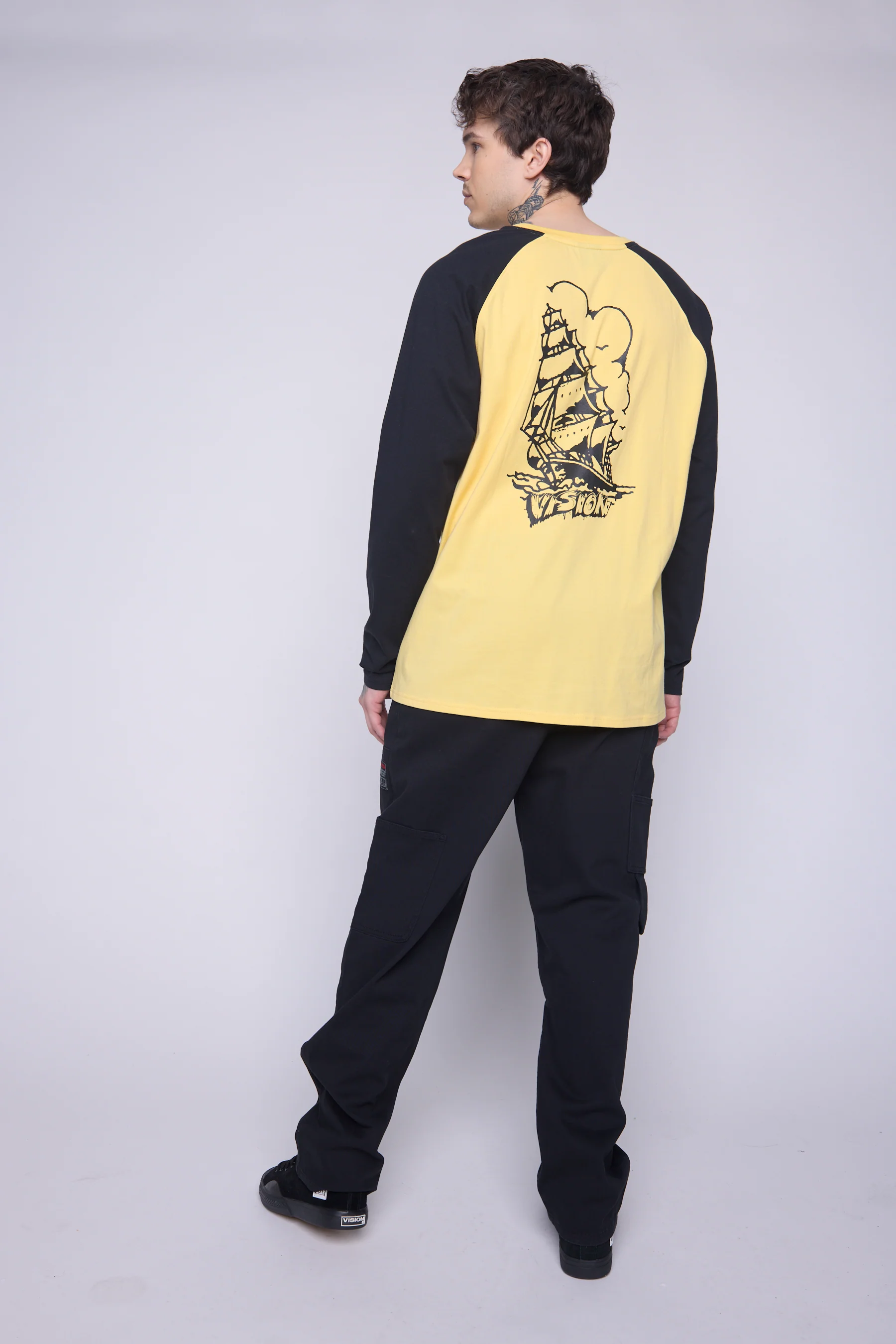 Raglan Shirt Matching Tattoo Prints - Butter - Image 2