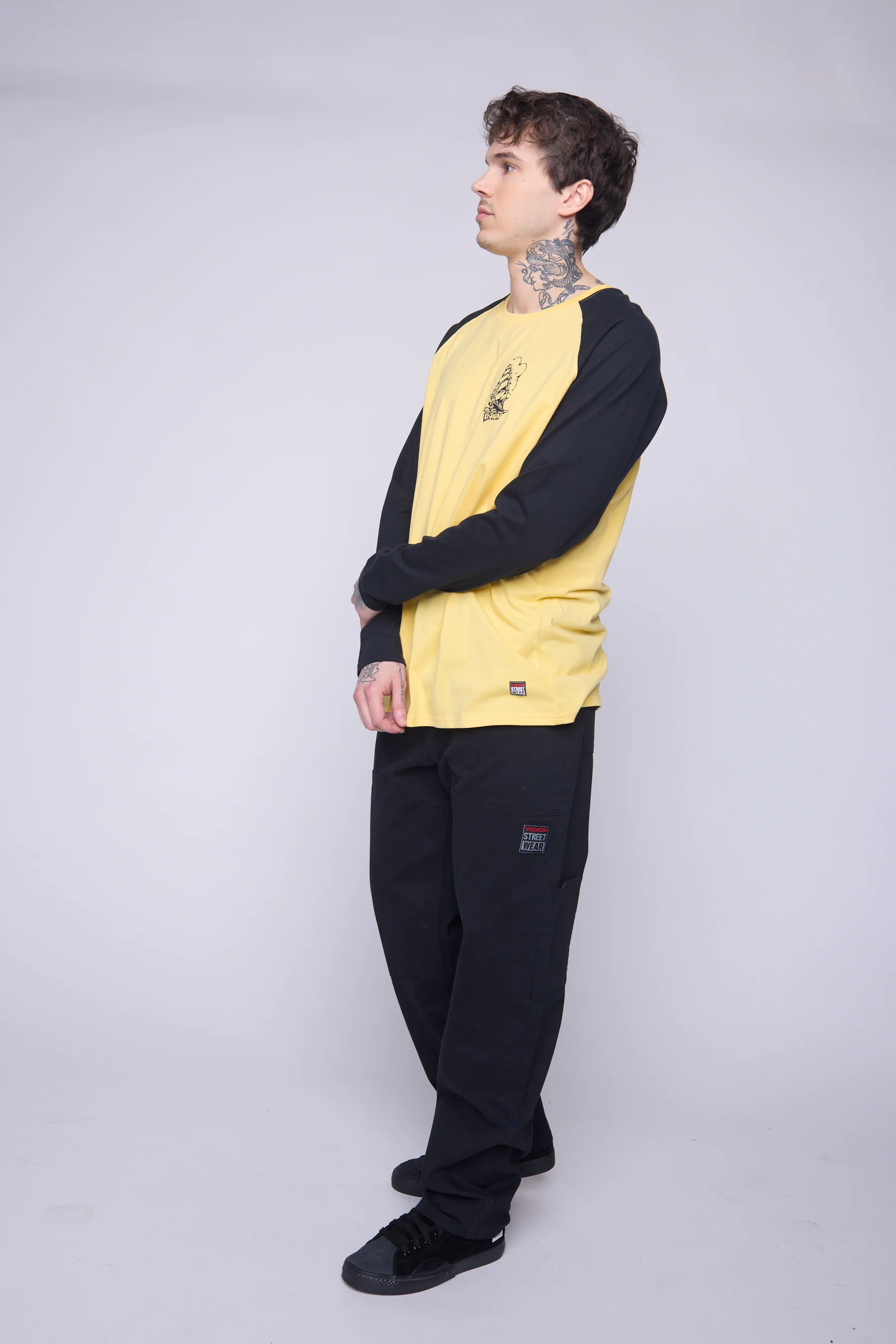 Raglan Shirt Matching Tattoo Prints - Butter - Image 3