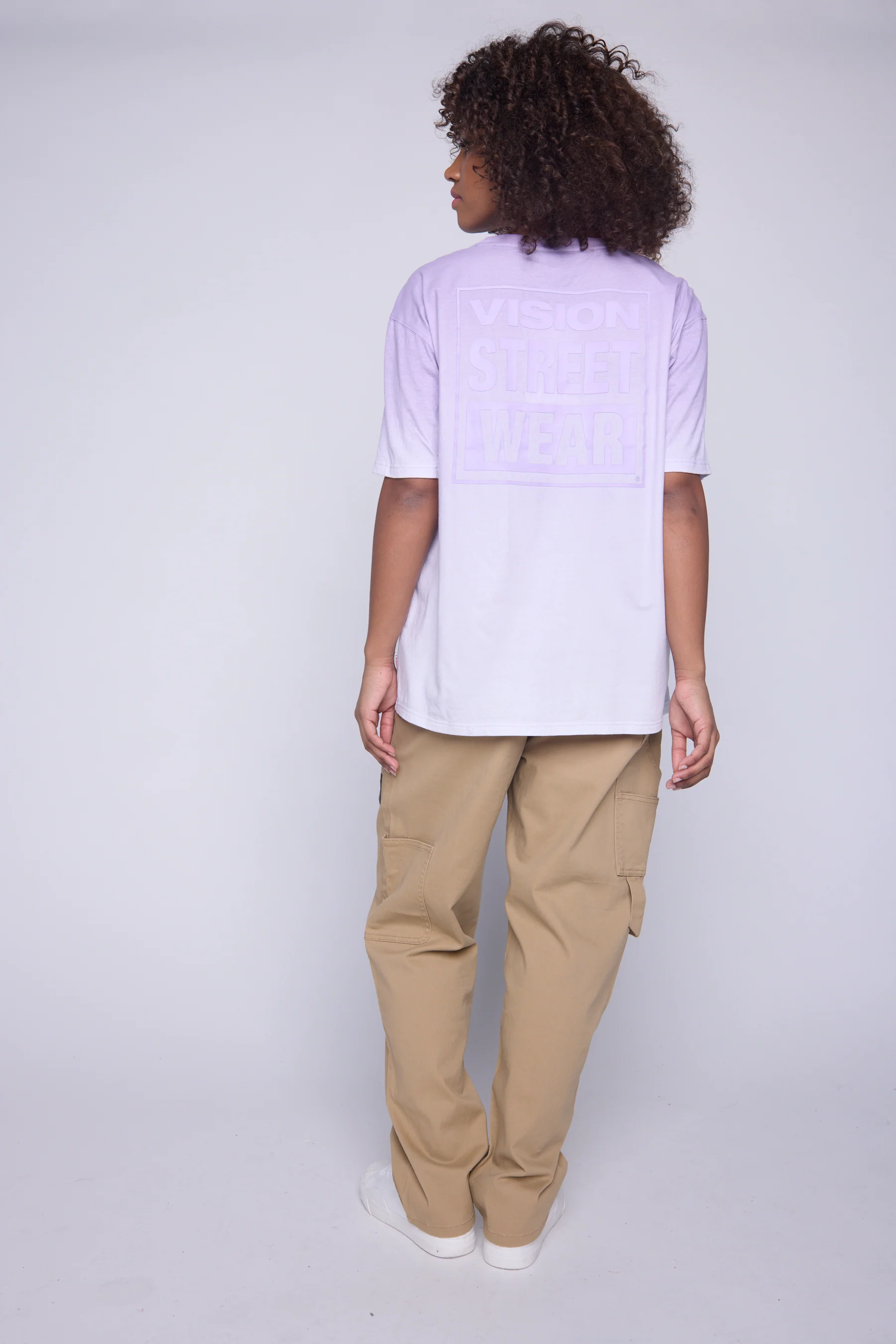 Ombre Box Logo T-Shirt - Lavender - Image 2