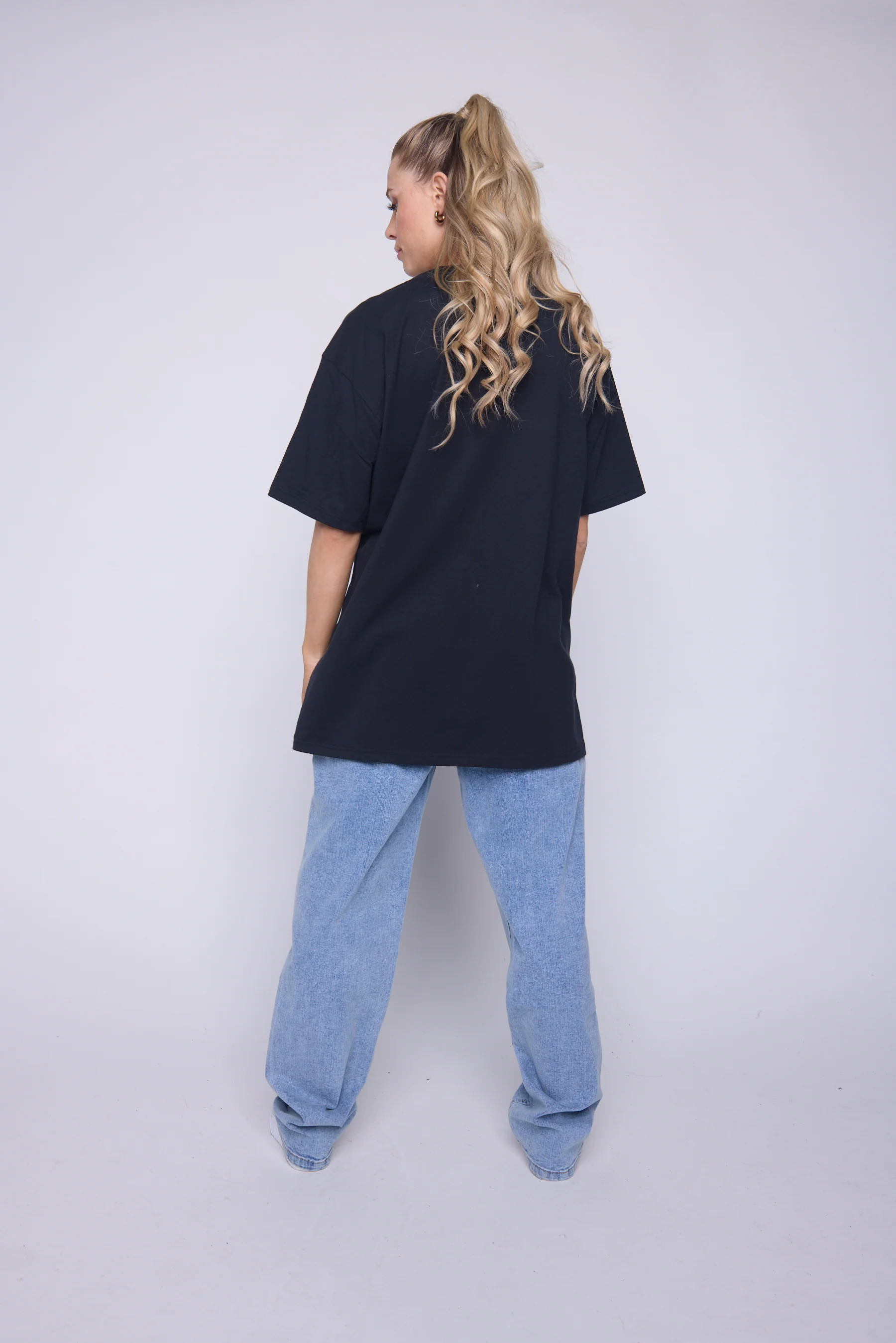 Puffy Print Box Logo T-Shirt - Black - Image 2
