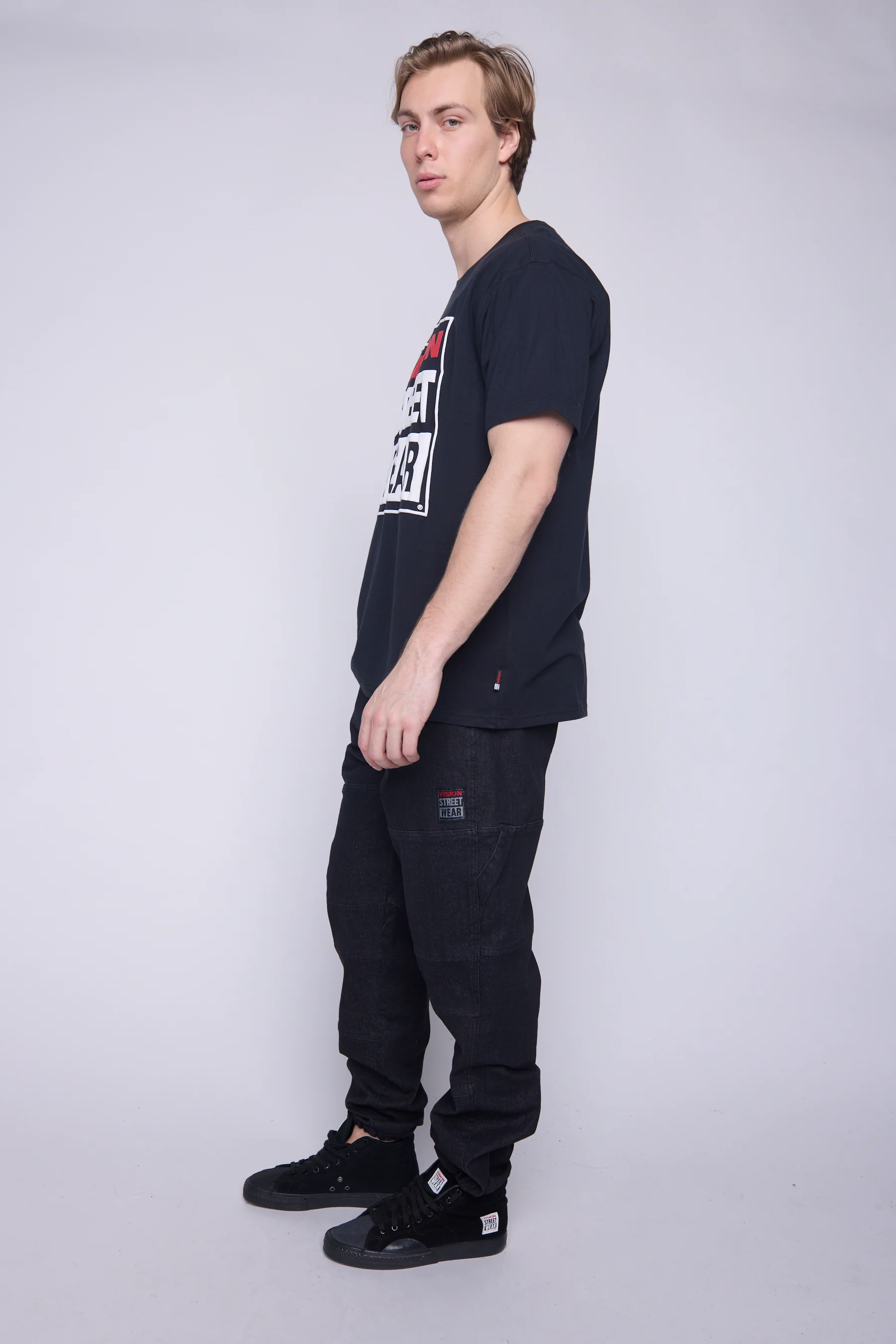 Puffy Print Box Logo T-Shirt - Black - Image 4