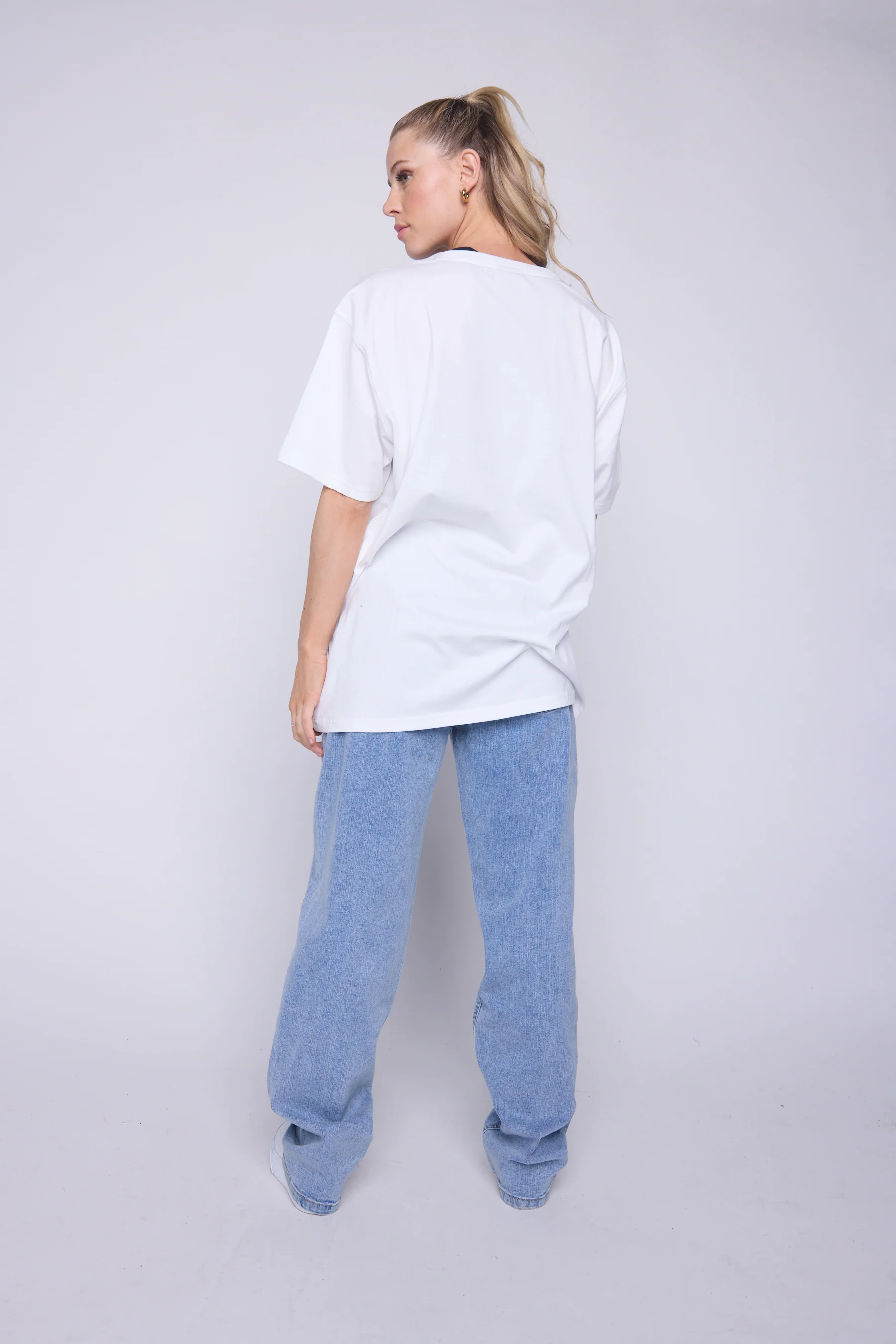Puffy Print Box Logo T-Shirt - Ivory - Image 2