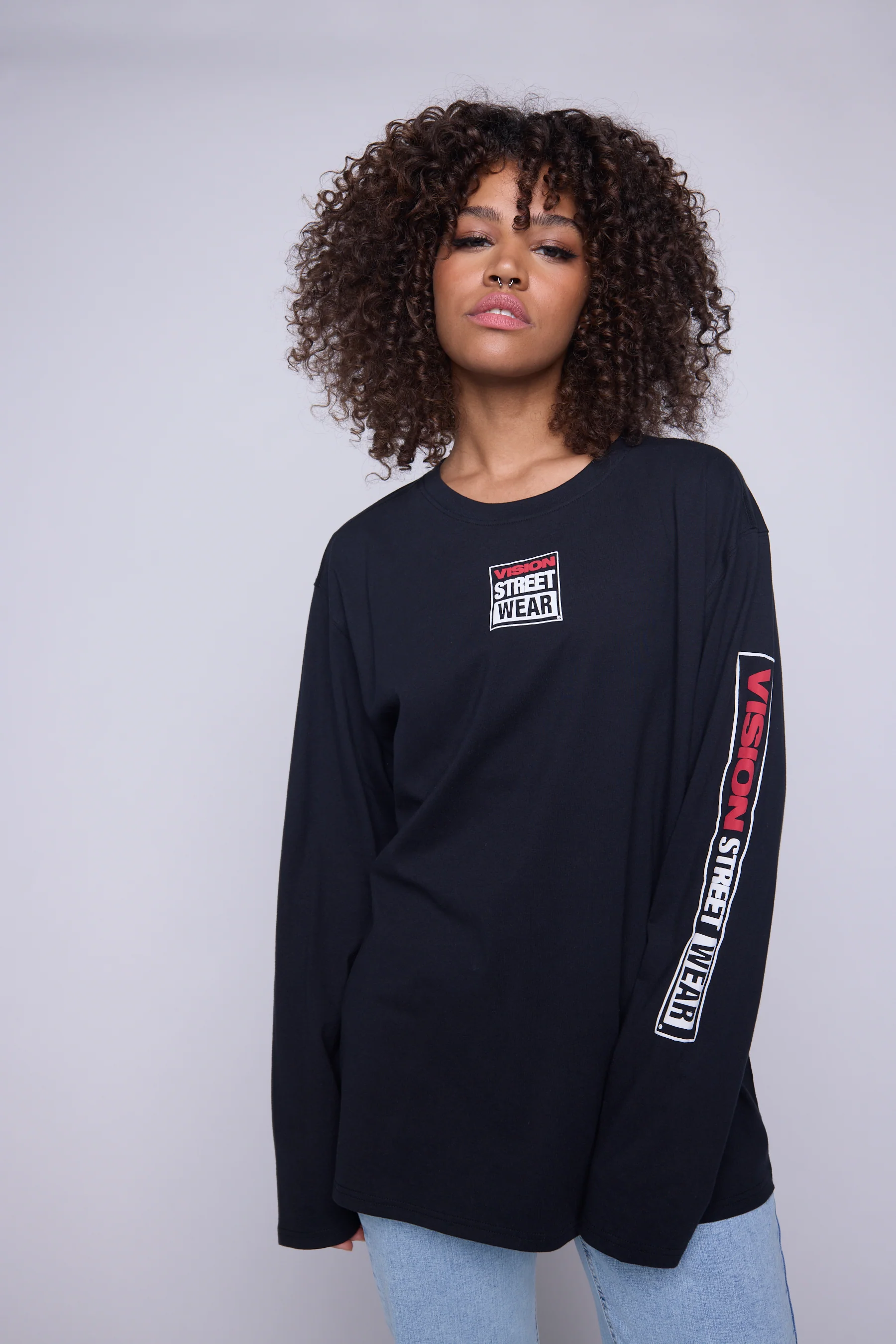 Puffy Print T-Shirt - Black - Image 4