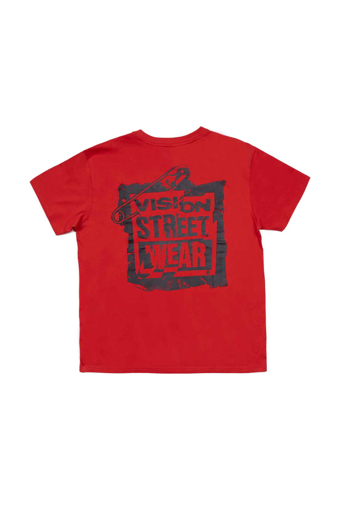 Safety Pin Logo T-Shirt - Red - Image 6