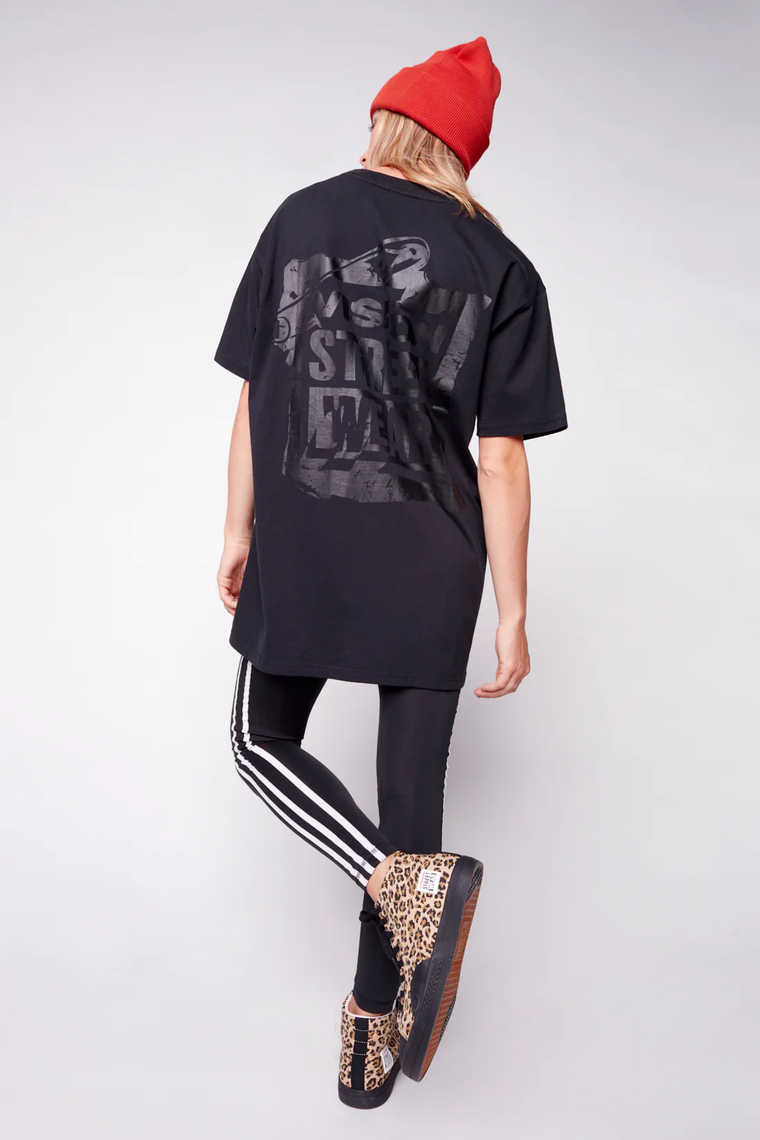 Safety Pin Logo T-Shirt - Black - Image 3