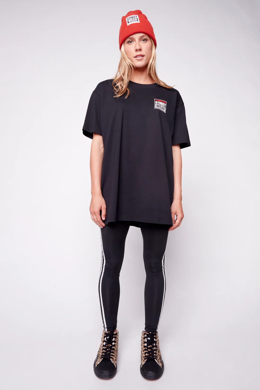 Safety Pin Logo T-Shirt - Black - Image 5