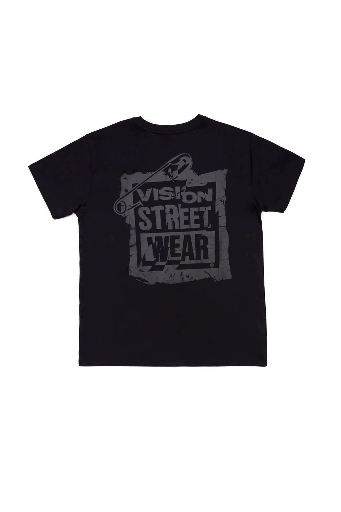 Safety Pin Logo T-Shirt - Black - Image 7