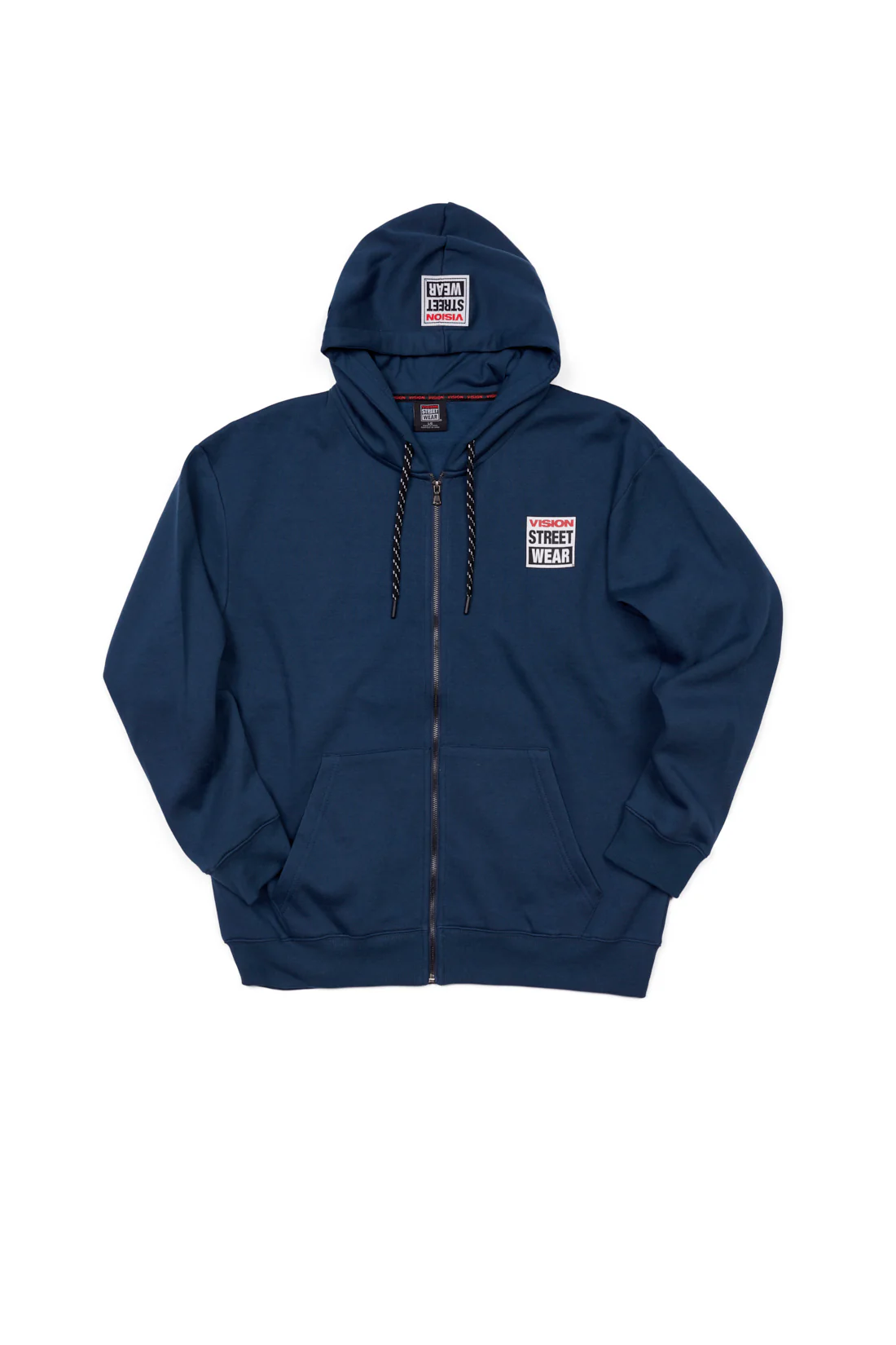 Small Logo Print Hoodie - Navy - Image 7