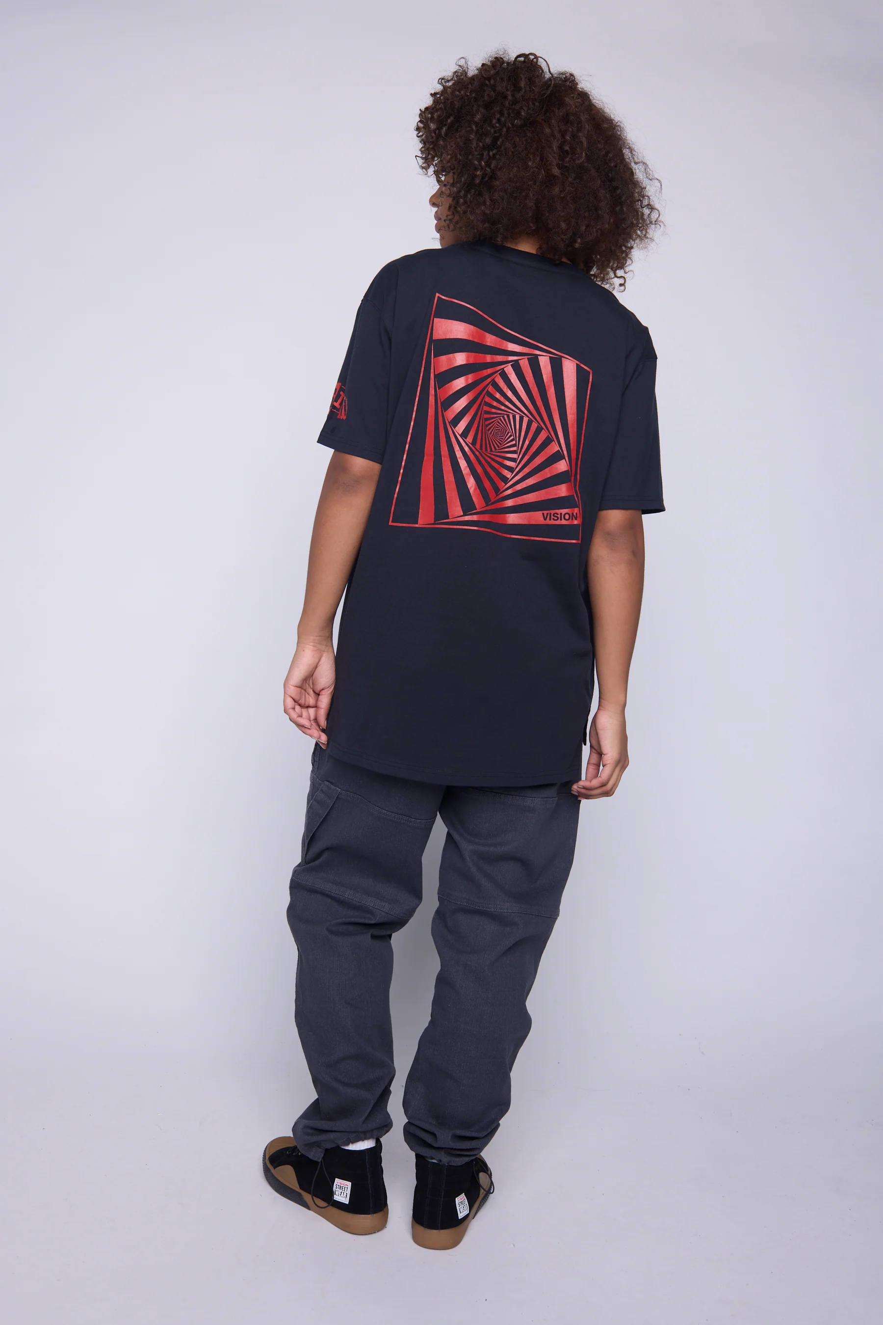 Spiral Box T-Shirt - Black - Image 2