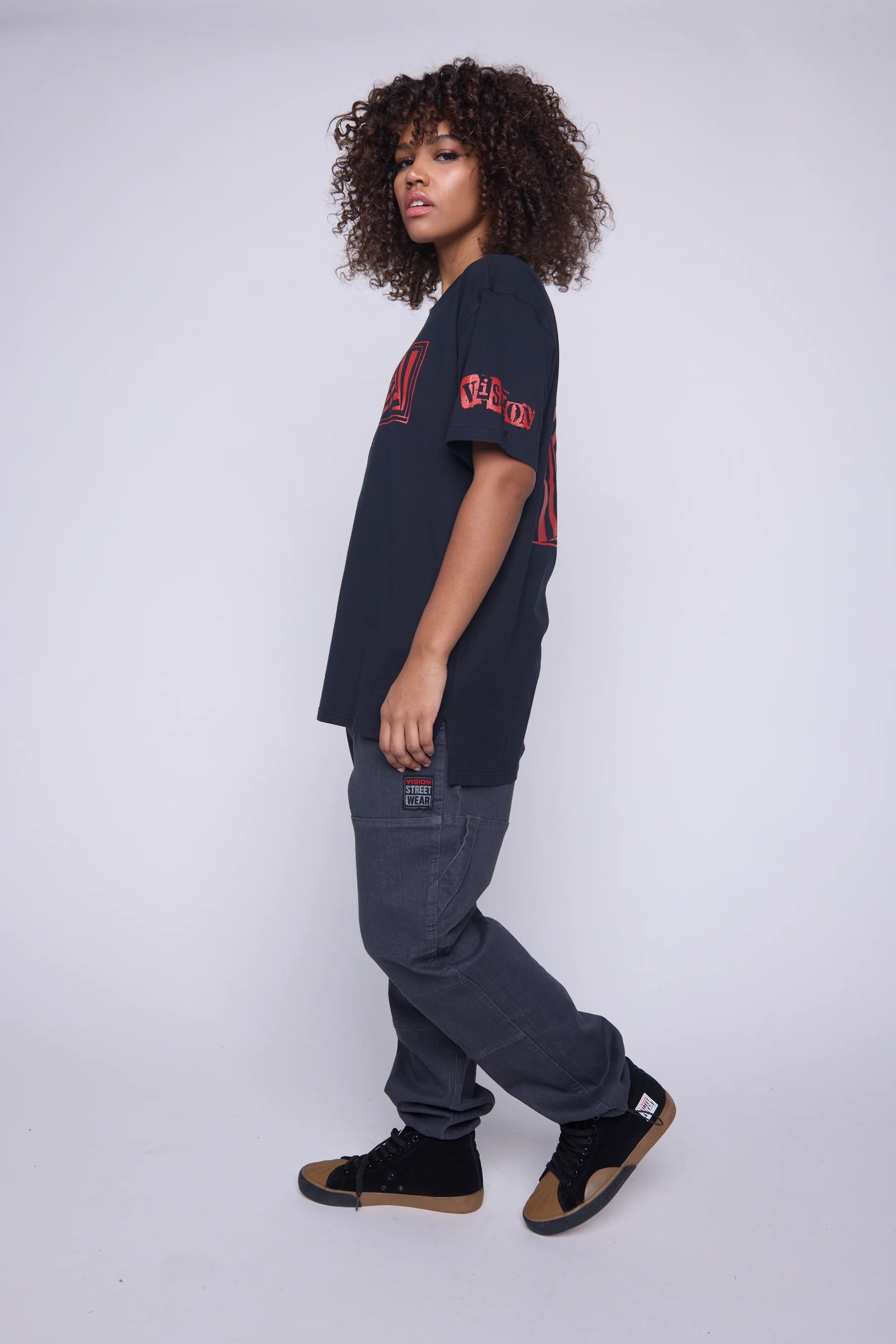 Spiral Box T-Shirt - Black - Image 6