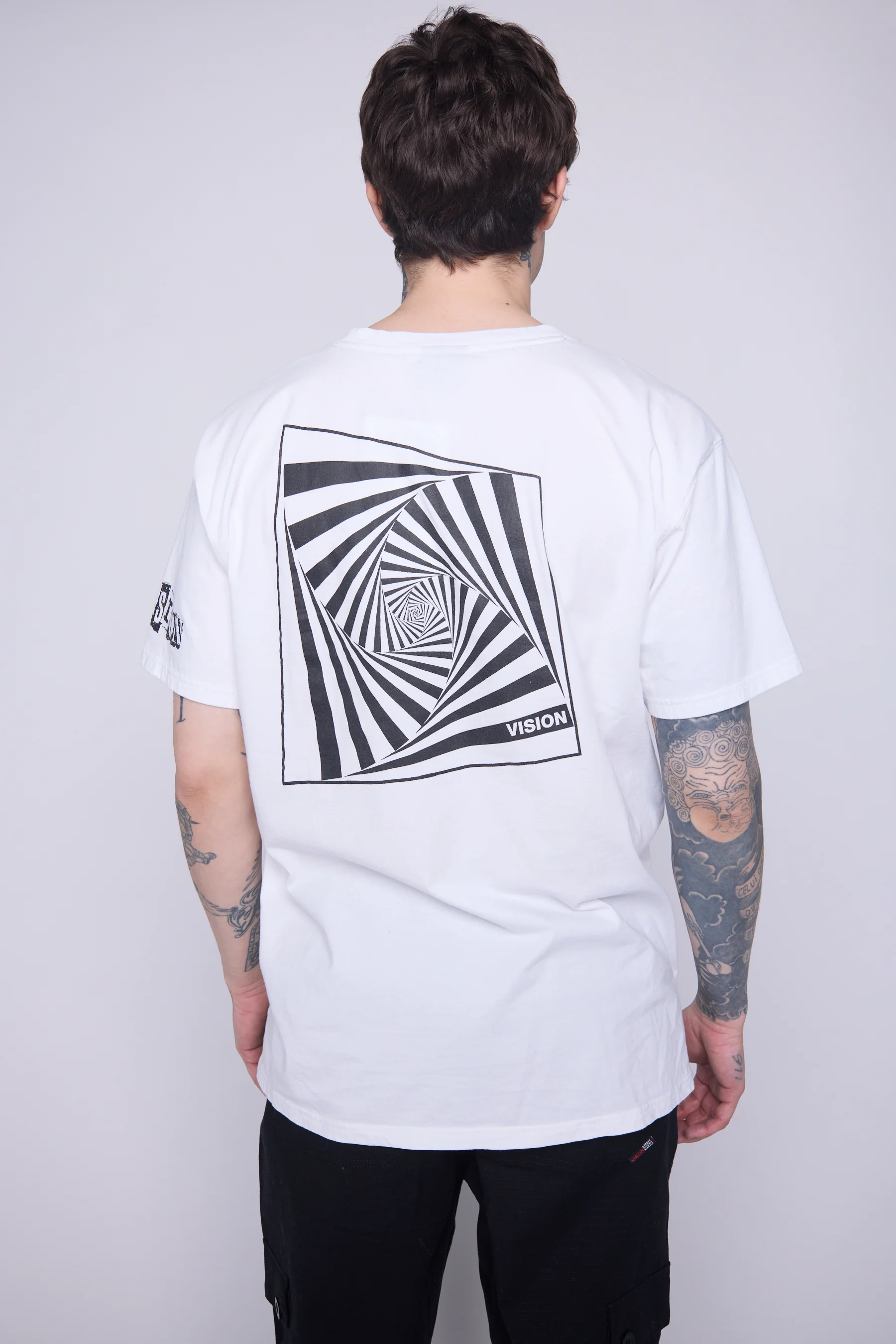 Spiral Box T-Shirt - Ivory - Image 5