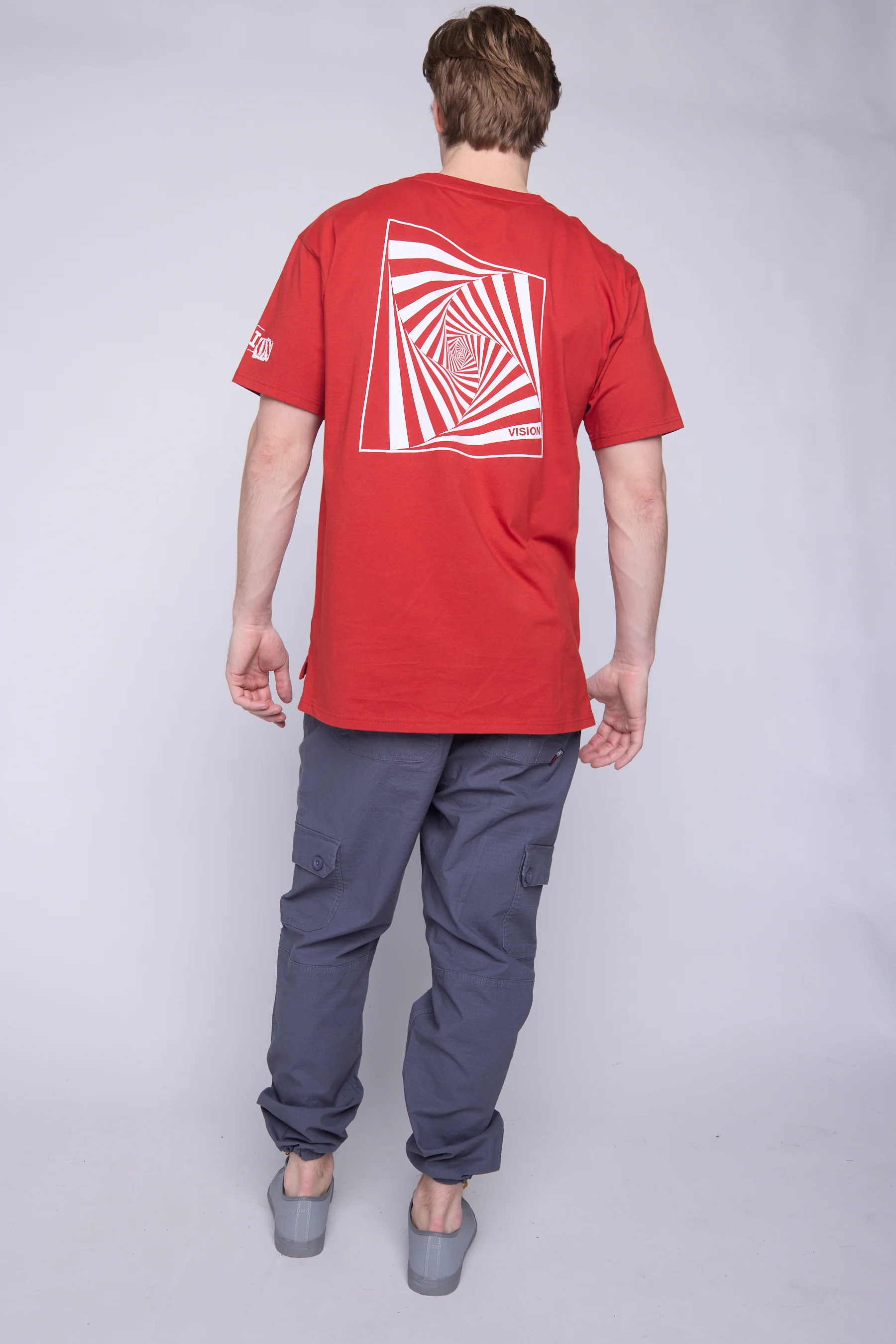 Spiral Box T-Shirt - Red - Image 2