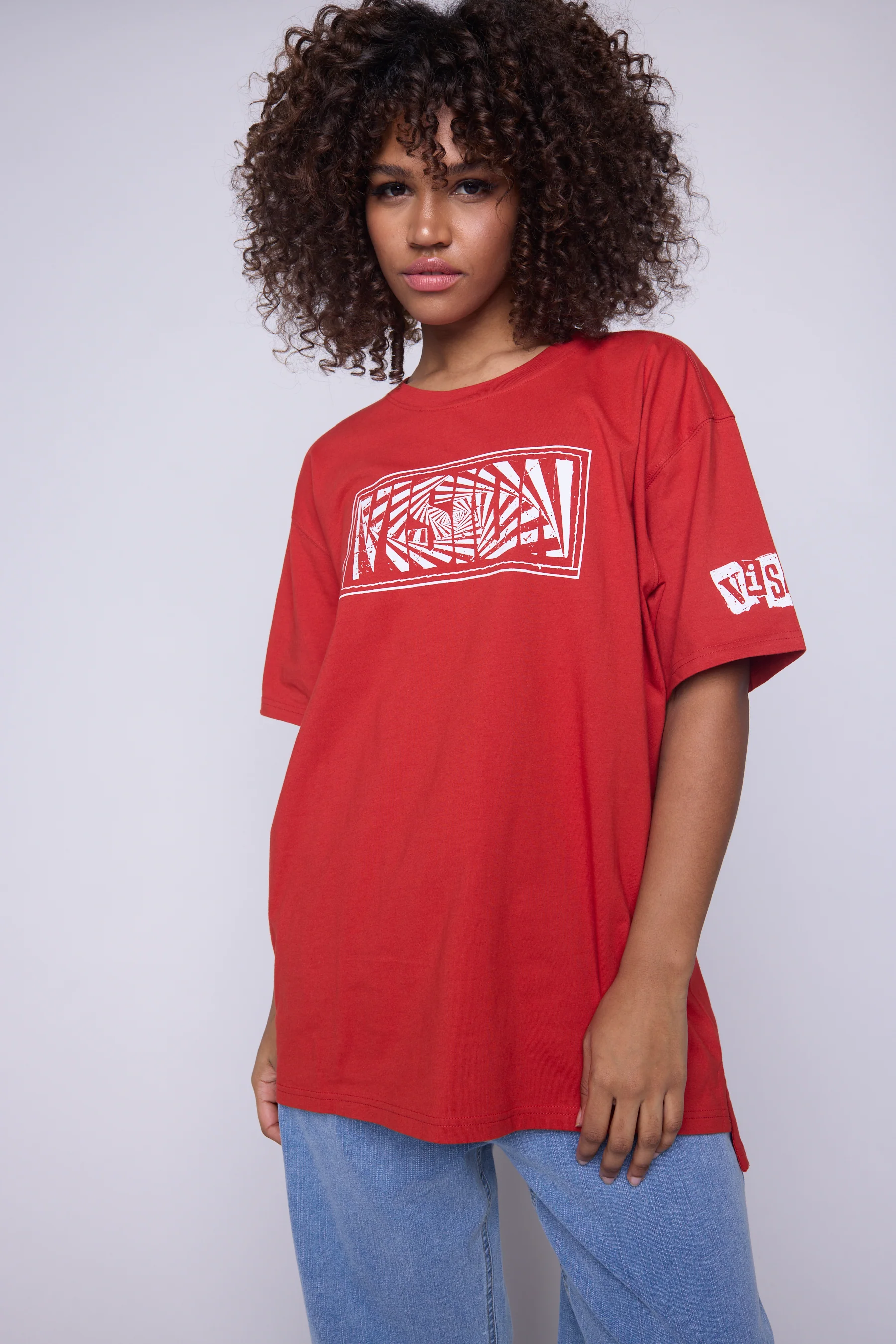 Spiral Box T-Shirt - Red - Image 3