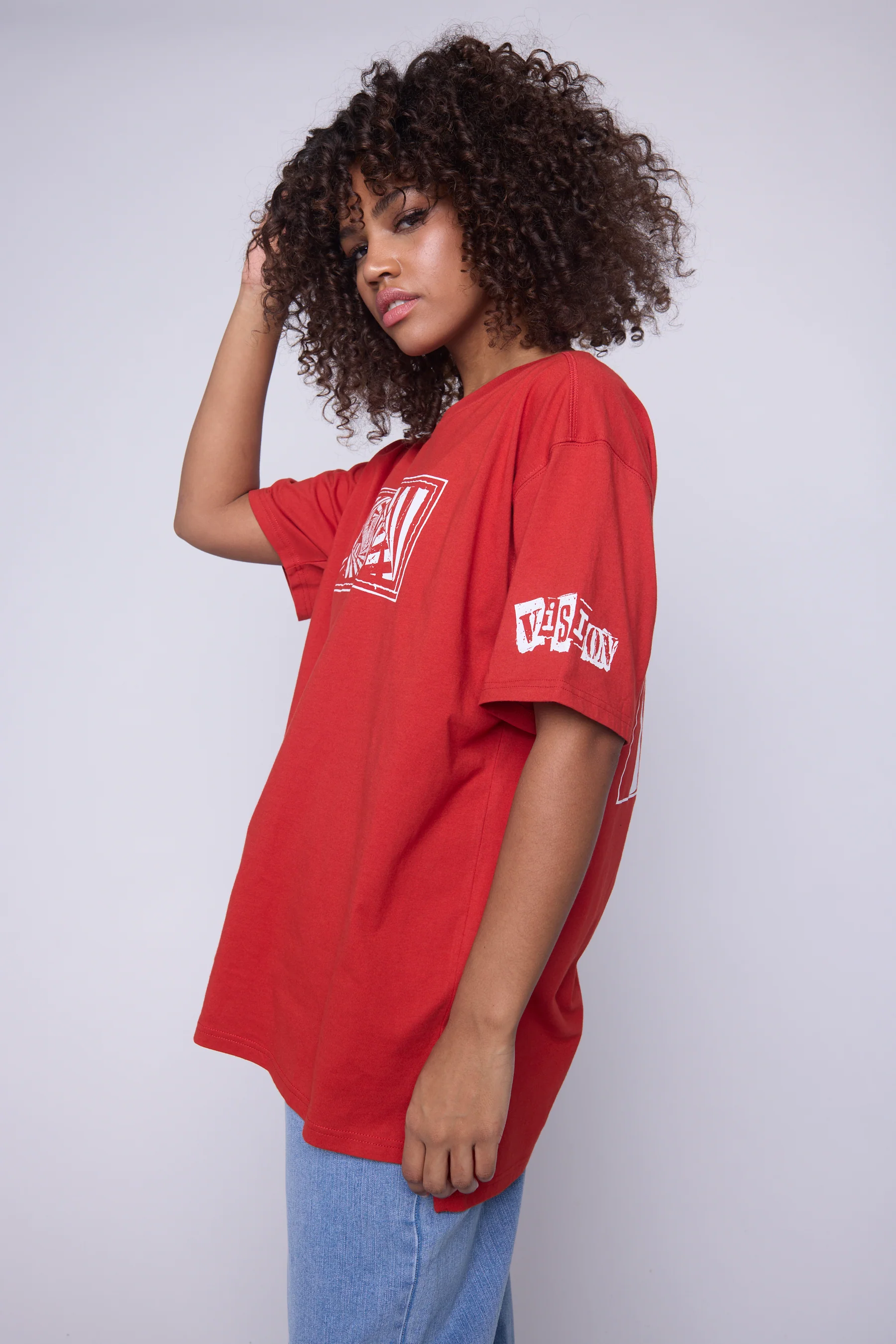 Spiral Box T-Shirt - Red - Image 5