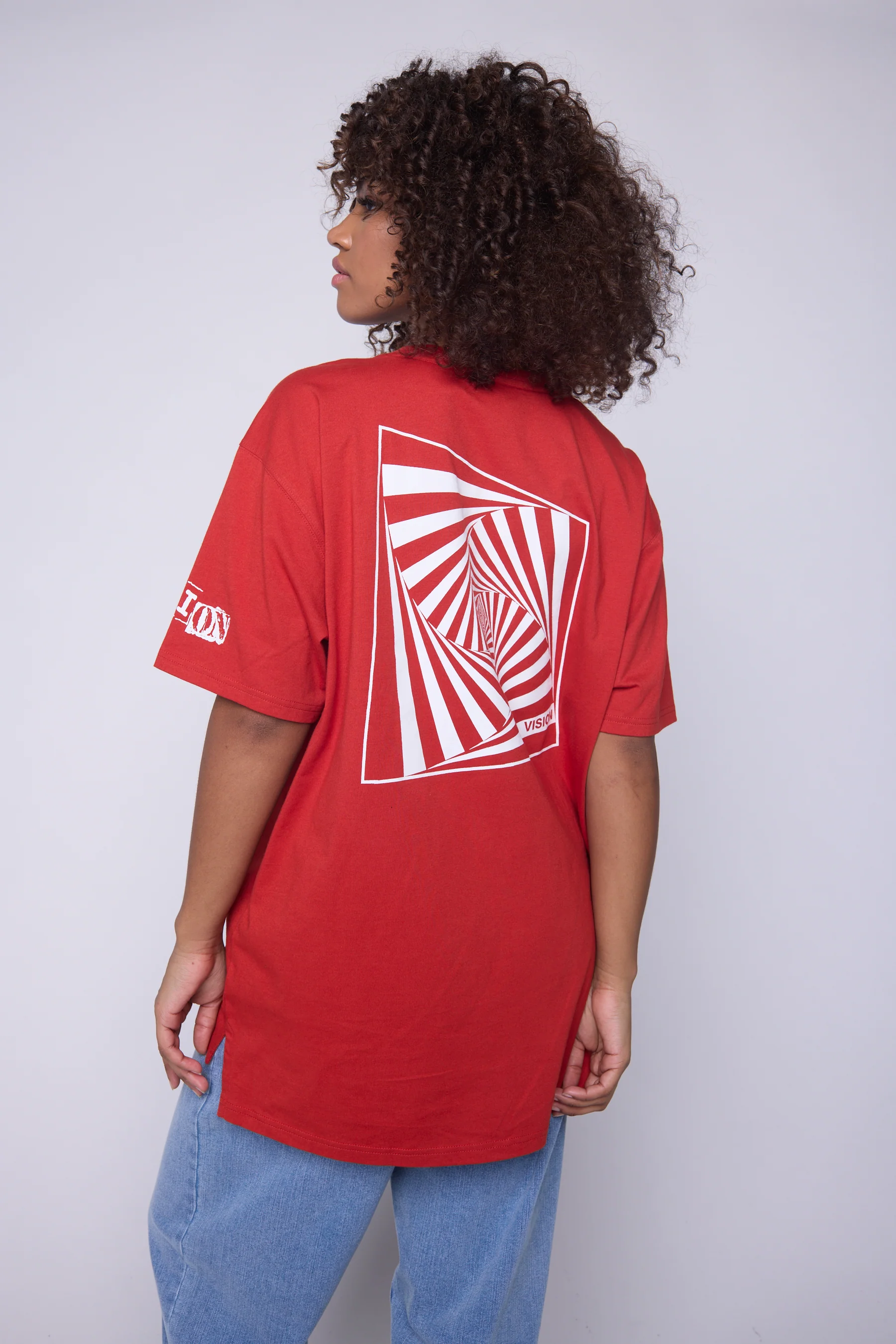 Spiral Box T-Shirt - Red - Image 6