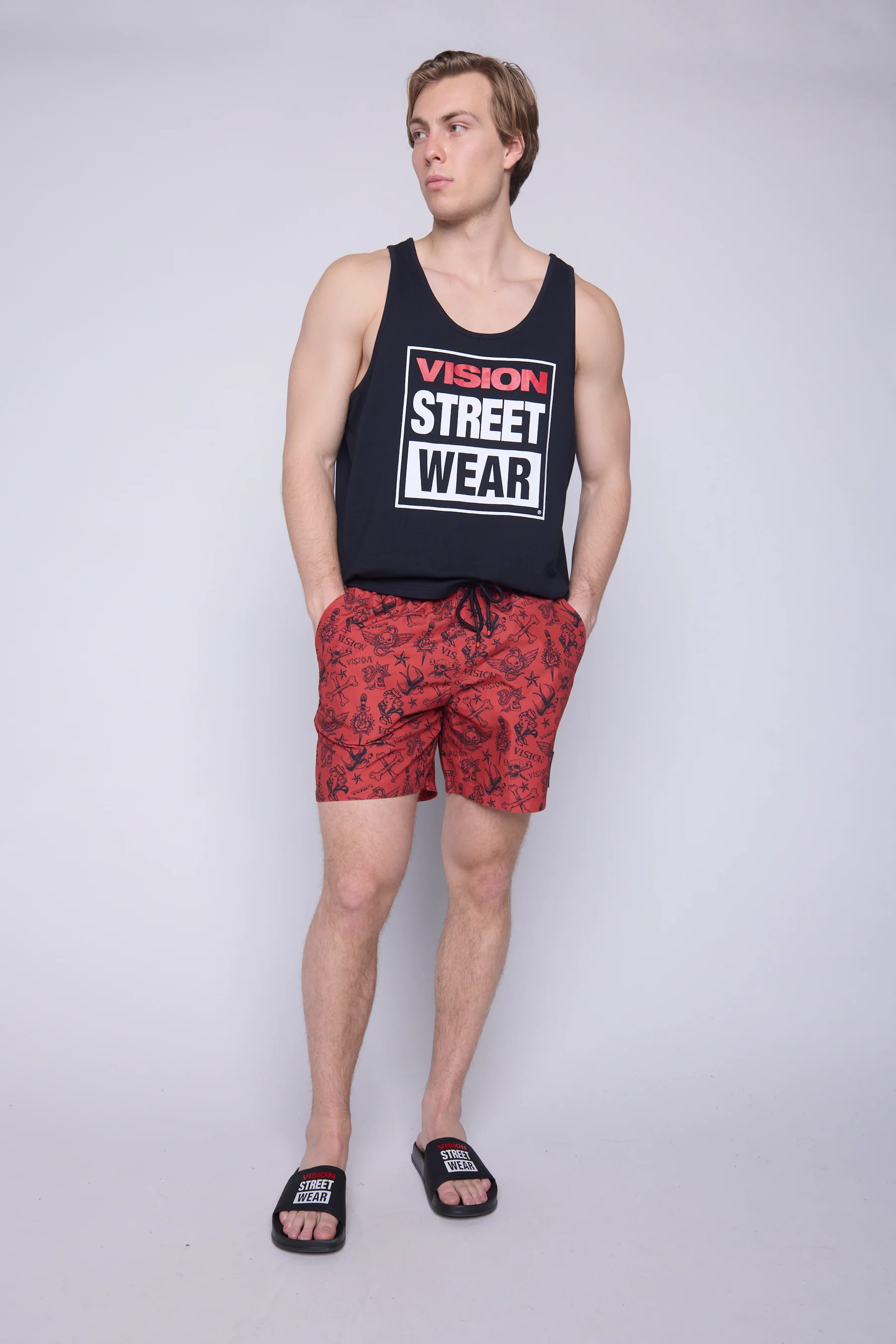 Tank Top Classic Box Logo - Black - Image 4