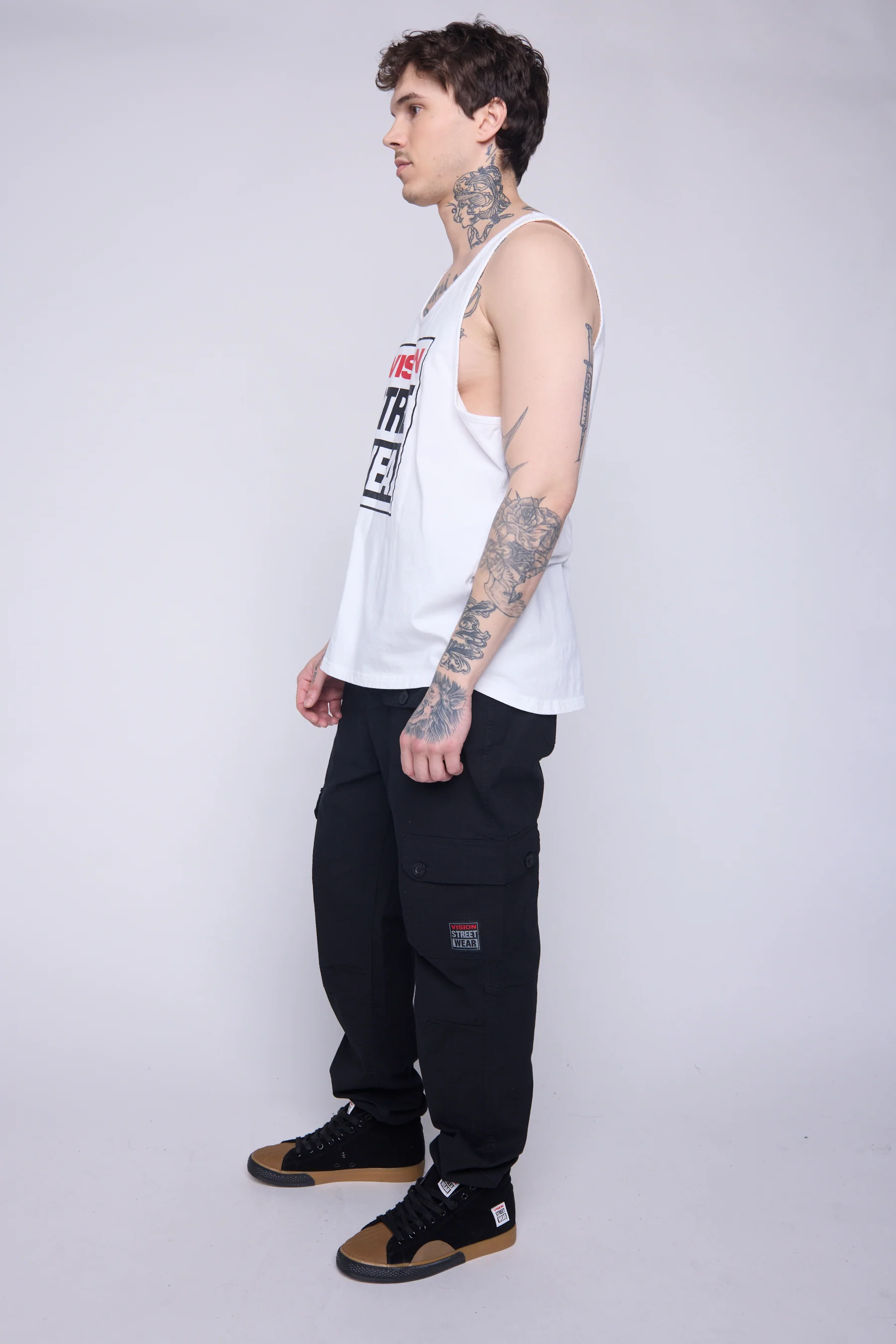 Tank Top Classic Box Logo - White - Image 3