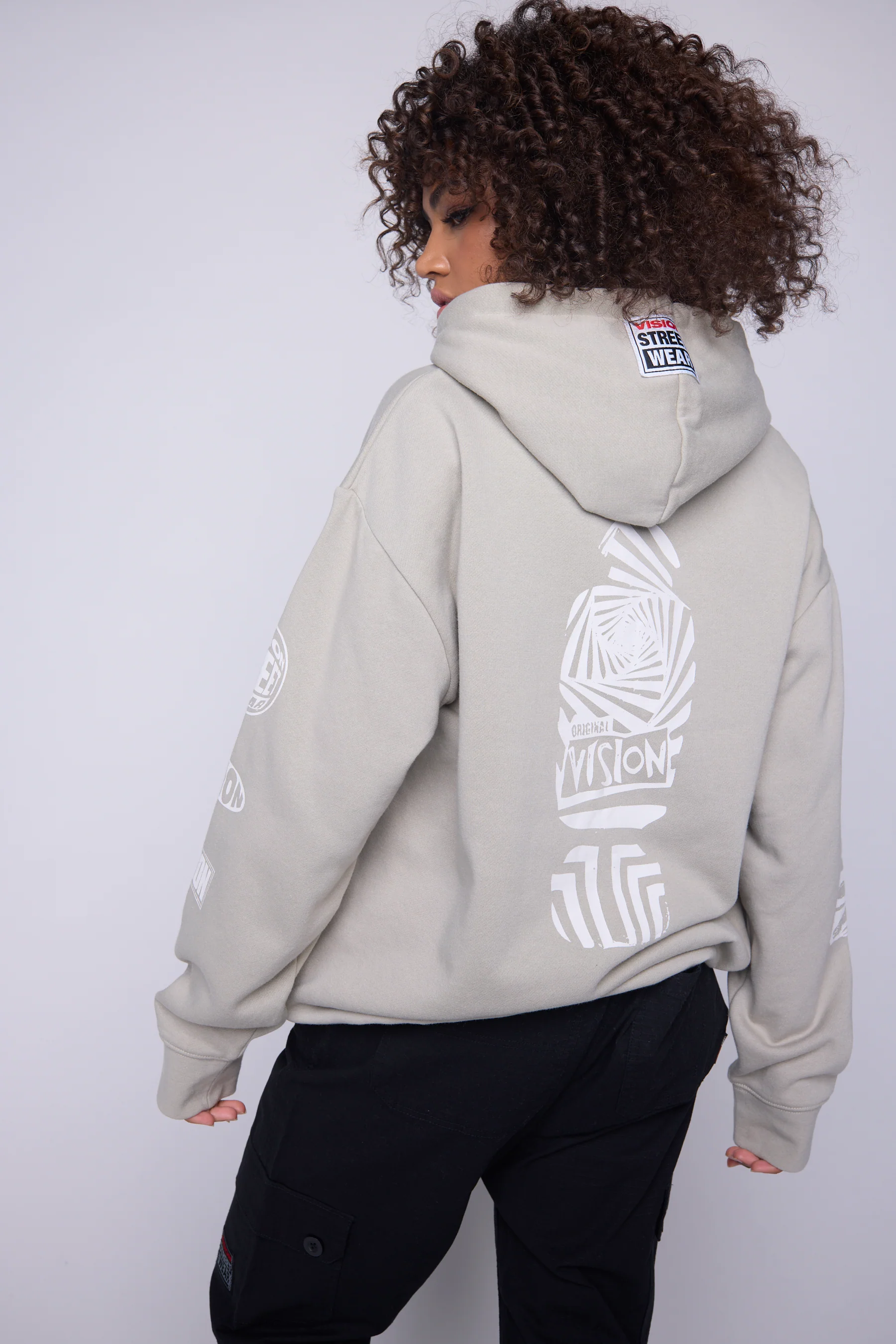 Team Logo Hoodie - Mushroom - Image 6