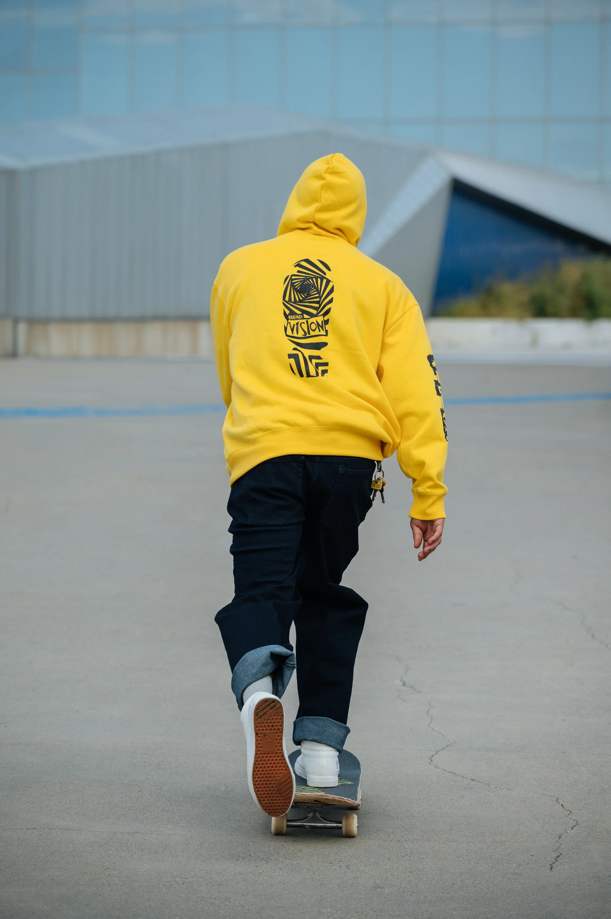 Team Logo Hoodie - Yellow - Image 3