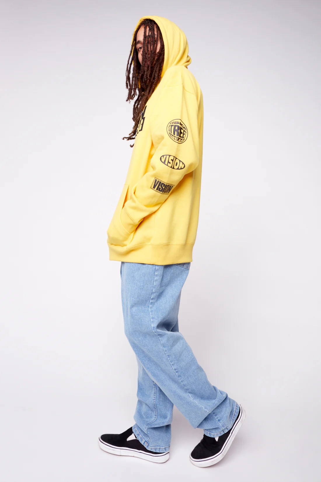 Team Logo Hoodie - Yellow - Image 4