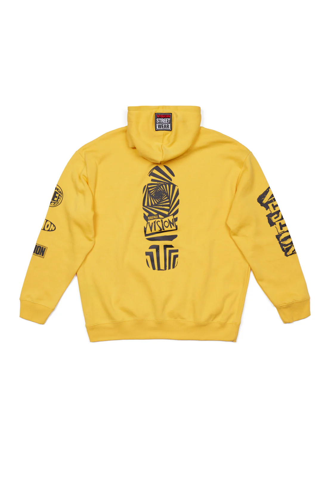 Team Logo Hoodie - Yellow - Image 8