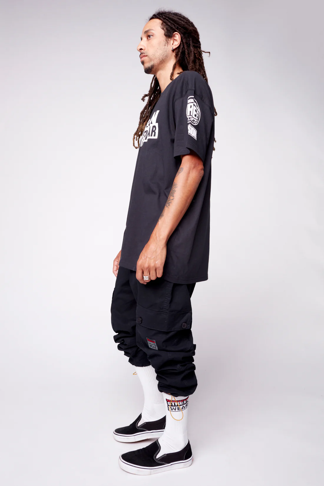 Team Logo T-Shirt - Black - Image 6