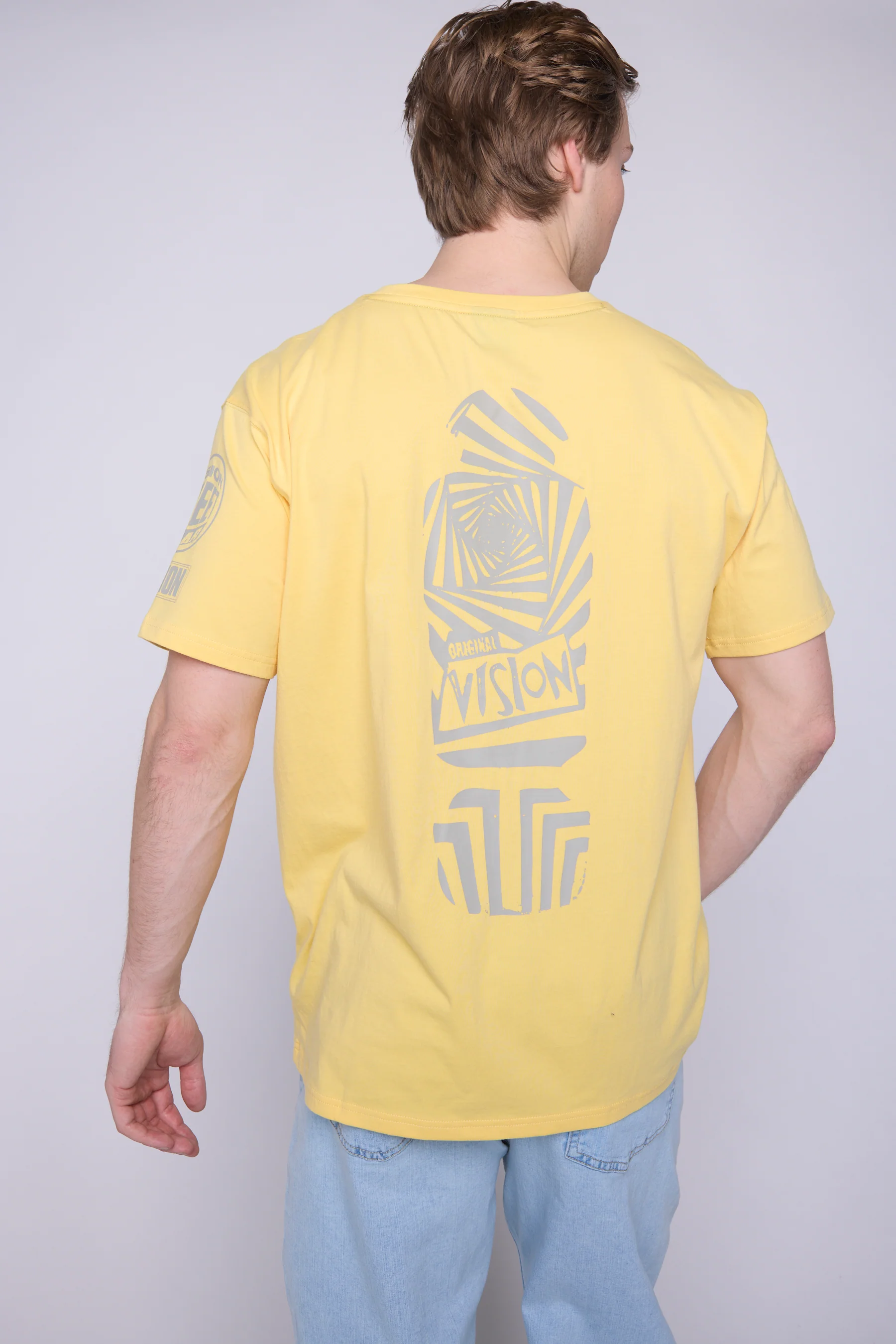 Team Logo T-Shirt - Butter/Mushroom - Image 2
