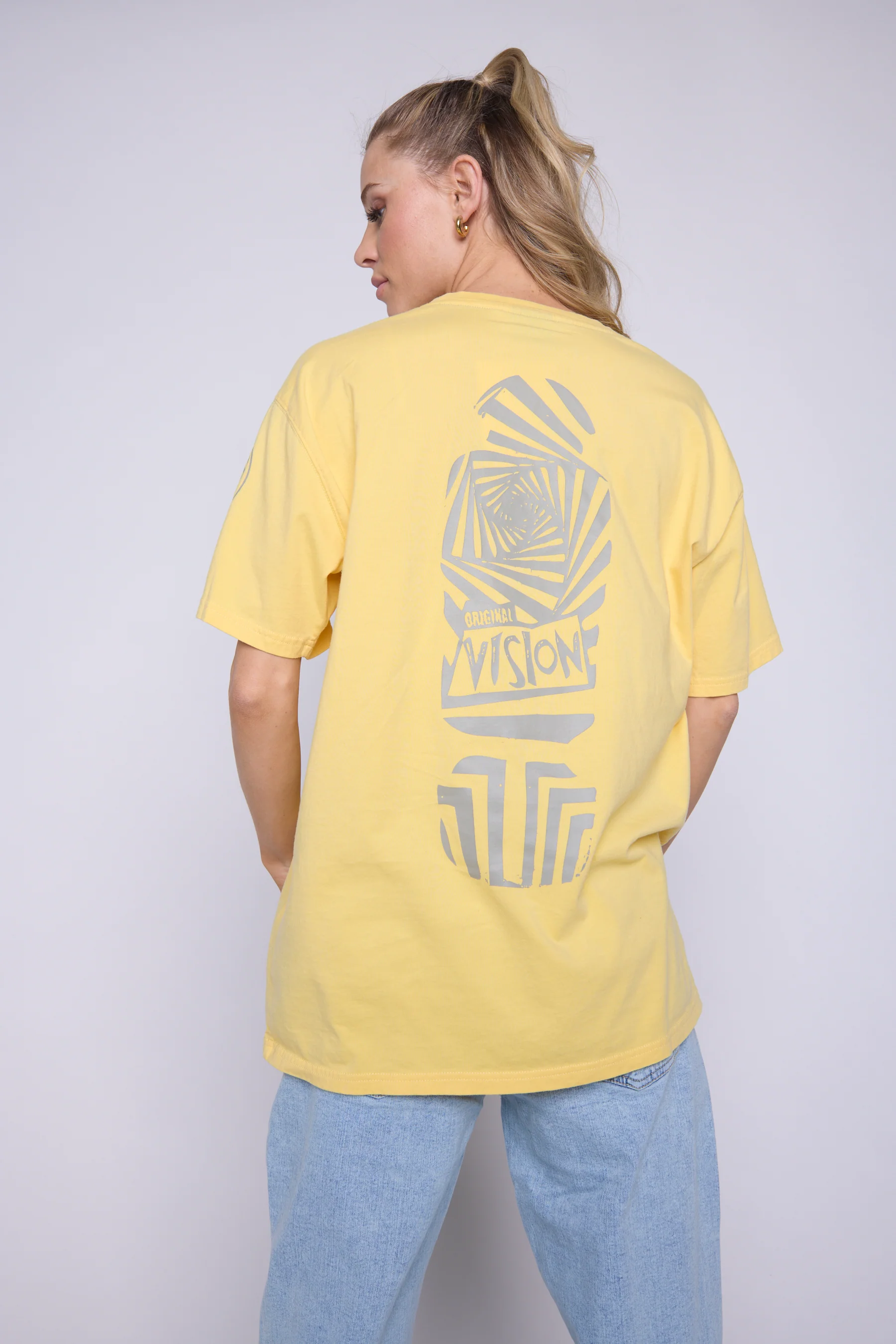 Team Logo T-Shirt - Butter/Mushroom - Image 7