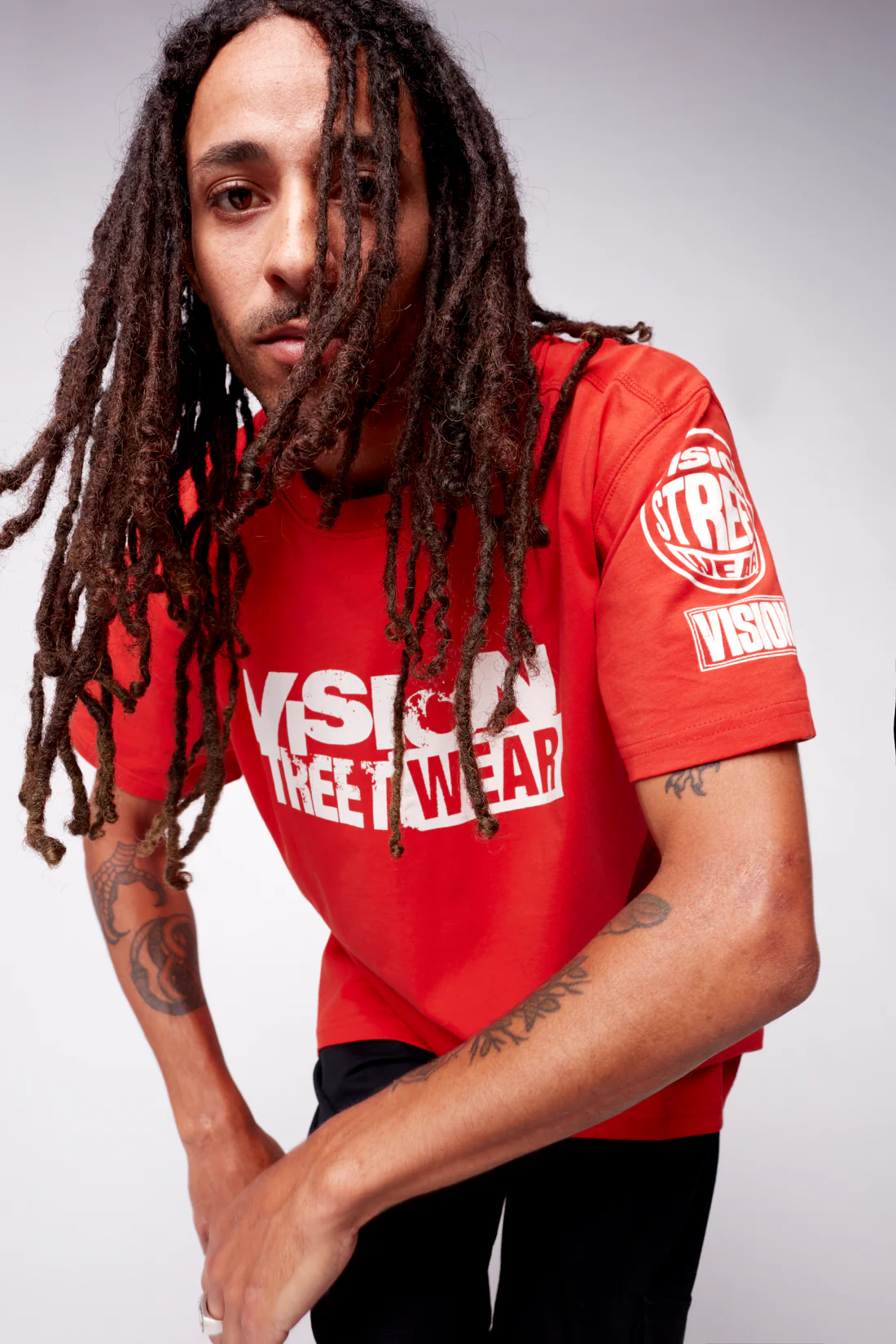 Team Logo T-Shirt - Red - Image 4