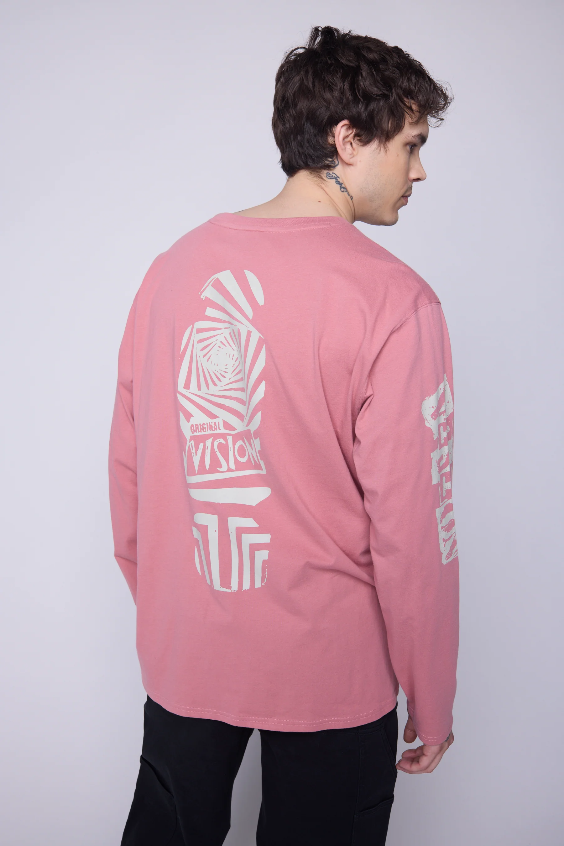 Team Logo Long Sleeve - Dusty Rose - Image 2