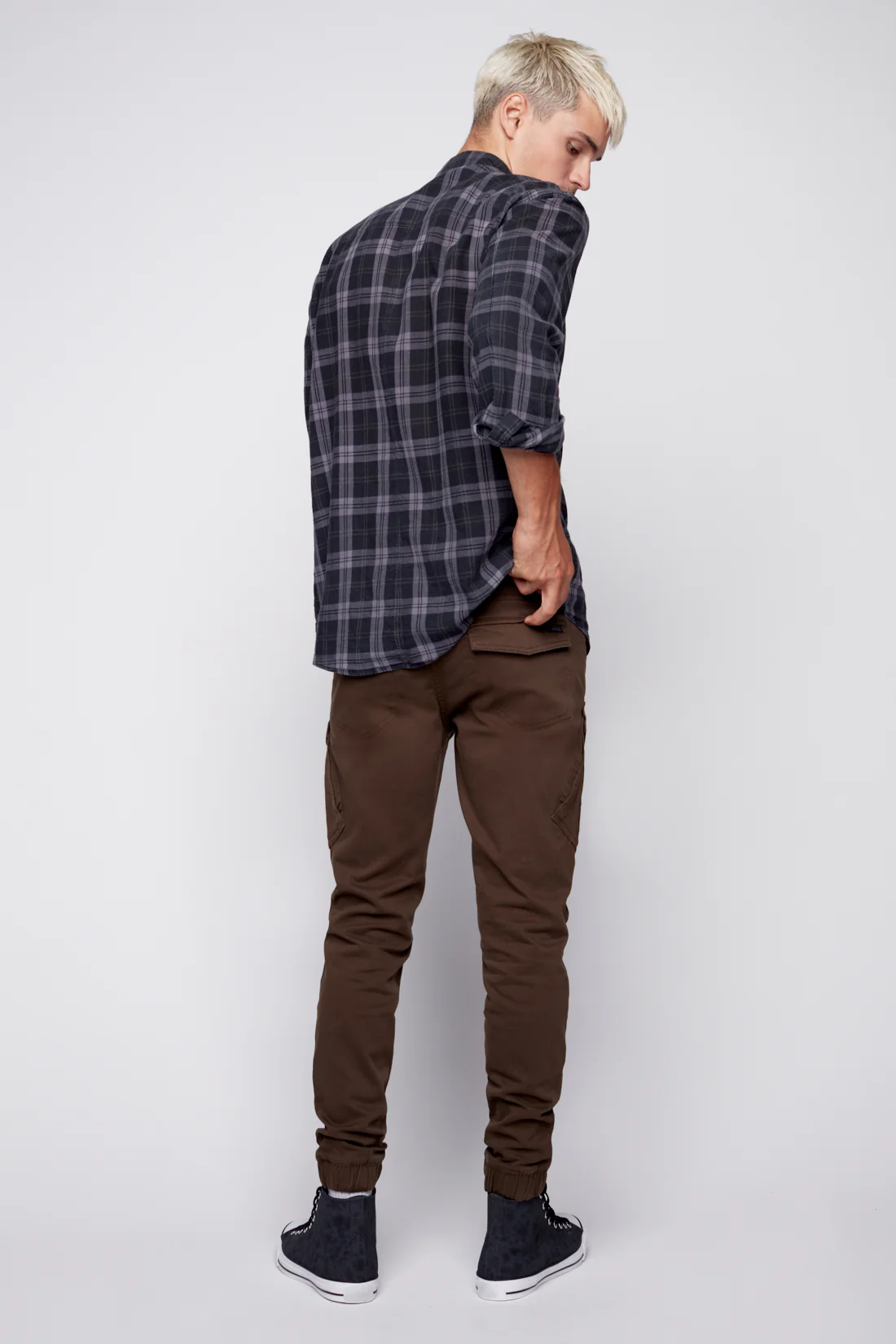 COHEN - 5 Pocket Cargo Jogger - Olive - Image 2
